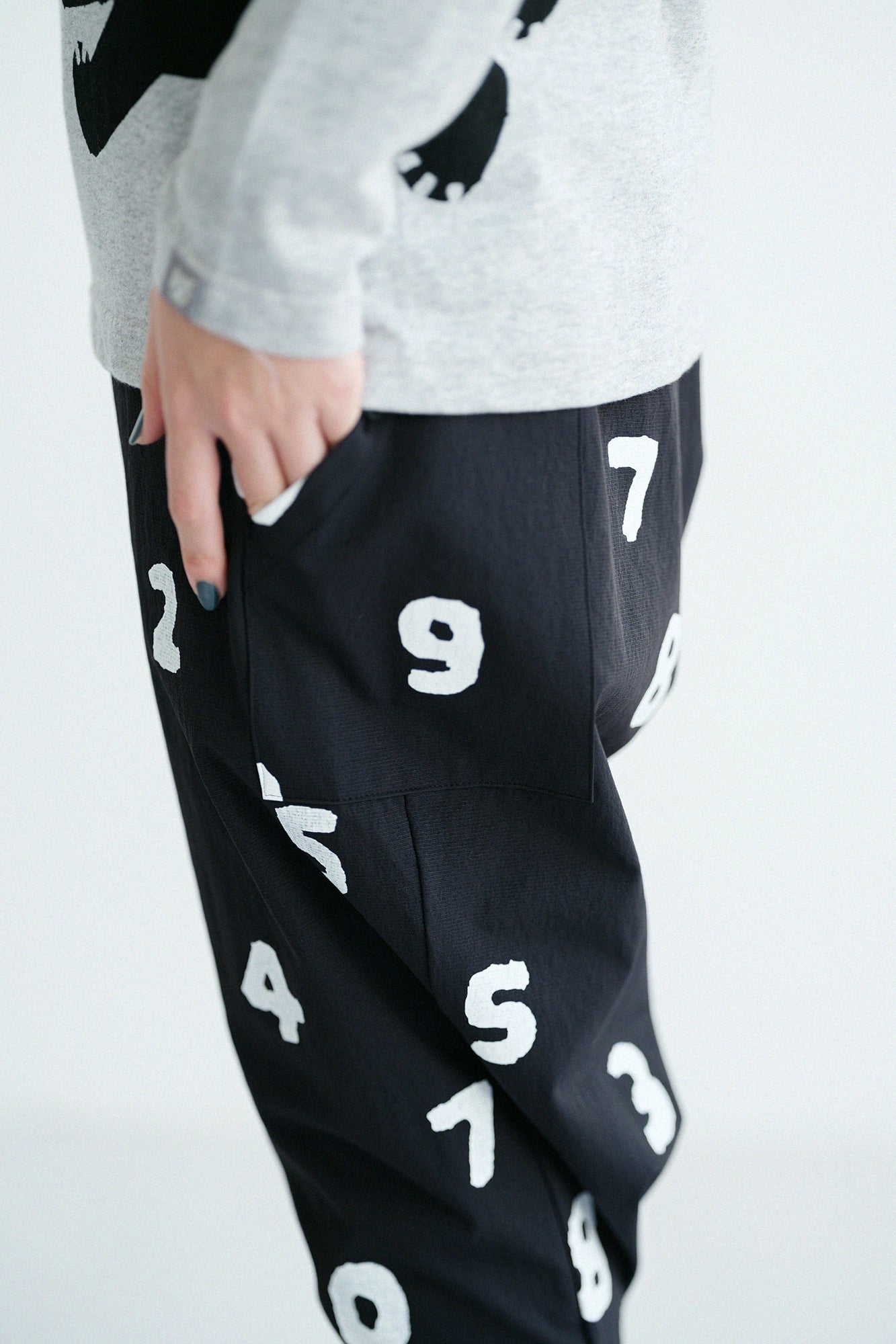 [Versand voraussichtlich um den 10. März] Grosgrain-Stretch BIKE Jodhpur/SO-SU-U schwarz