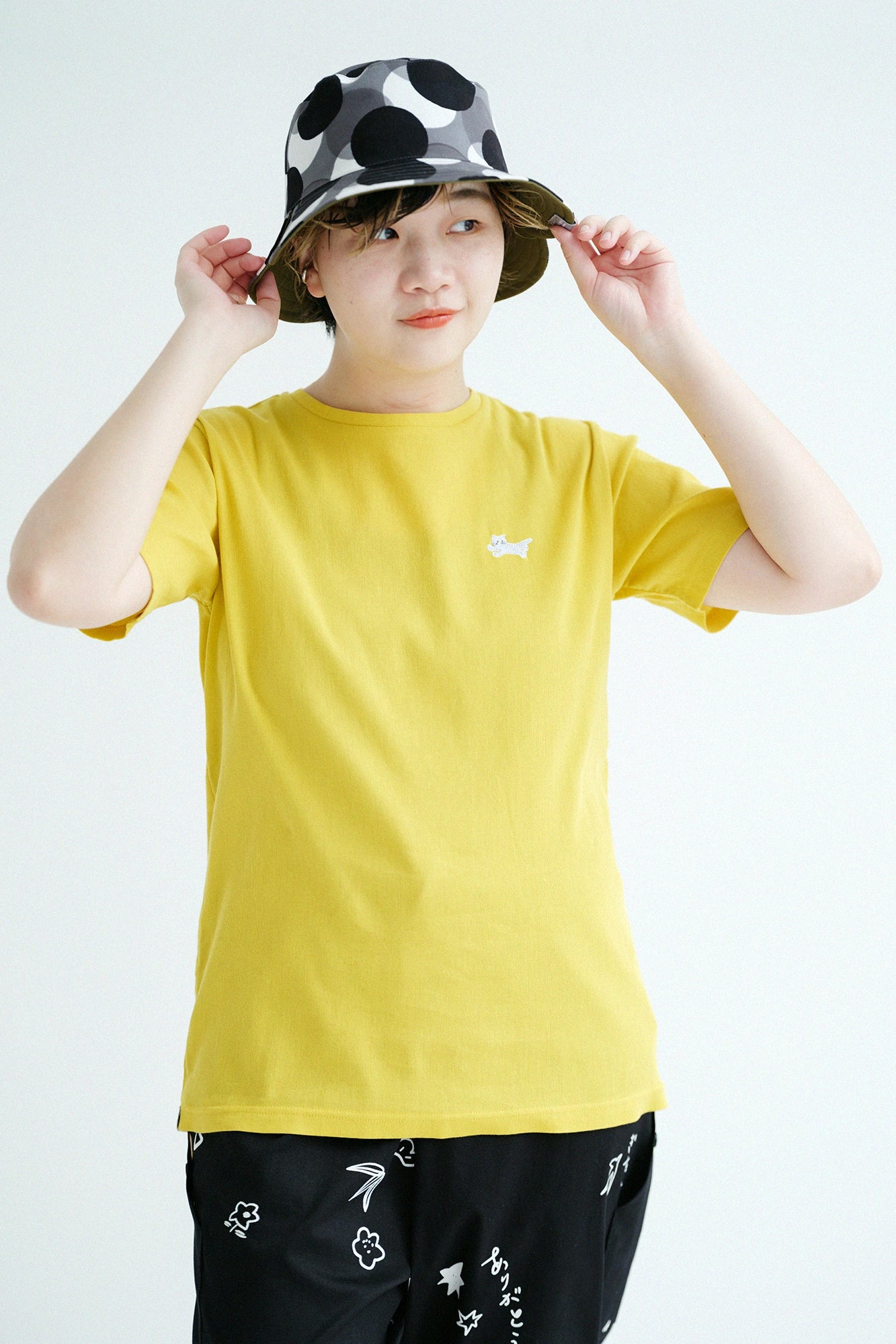 [Expédition prévue vers le 28 avril] T-shirt à manches courtes Takashima Jiji 40/40/jaune