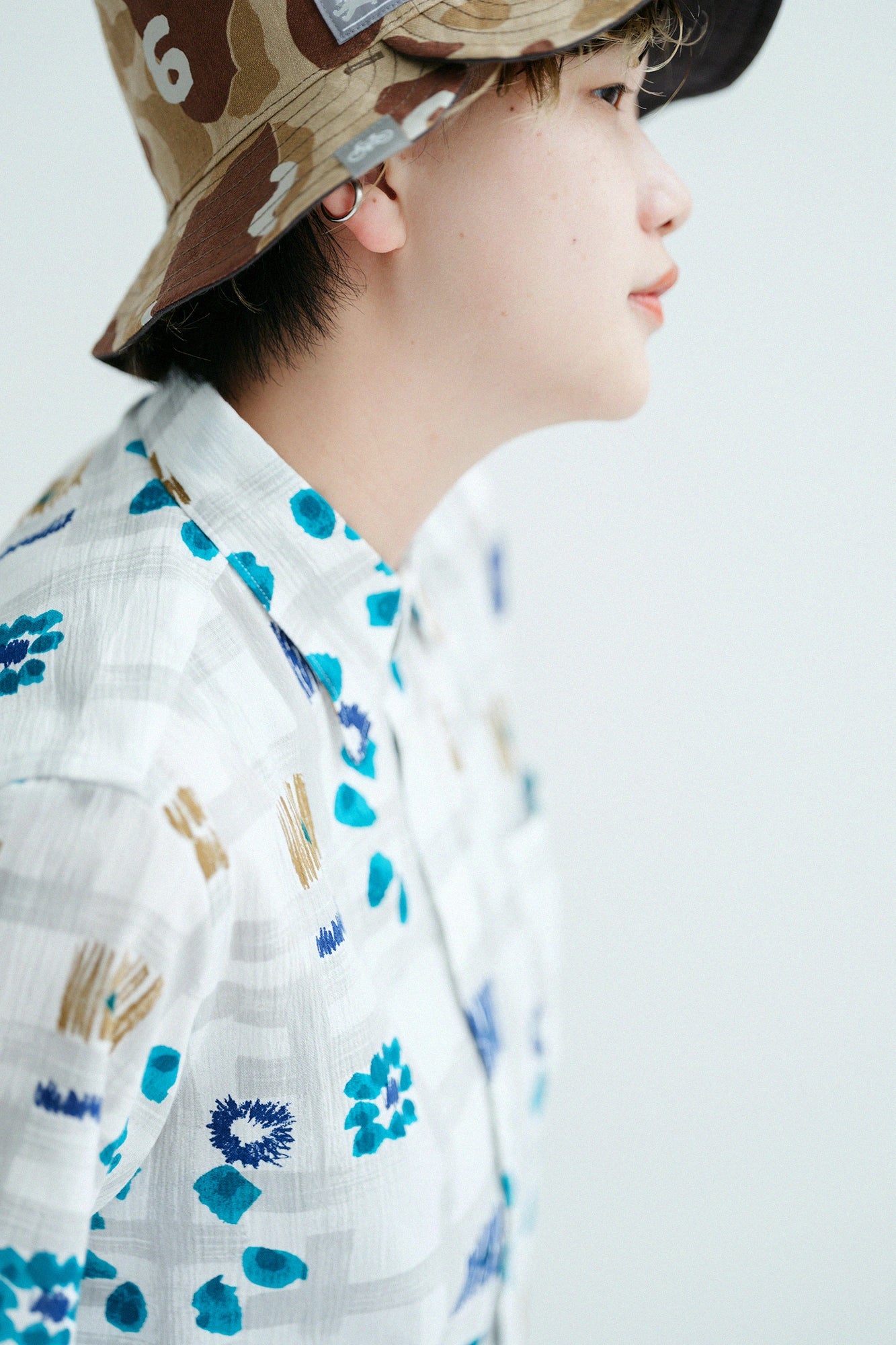 Takashima Jiji 20/20 Kurzarmshirt/Tsumugu