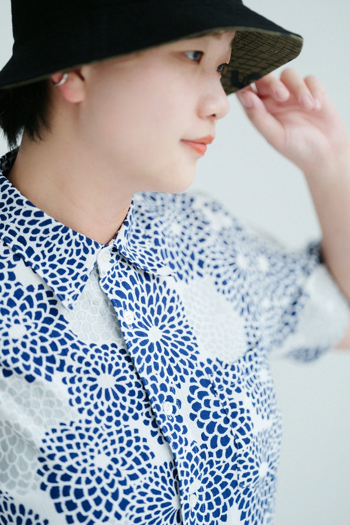 [Versand voraussichtlich um den 30. April] Takashima Jiji 20/20 Kurzarmshirt/Chrysanthemum Seifu