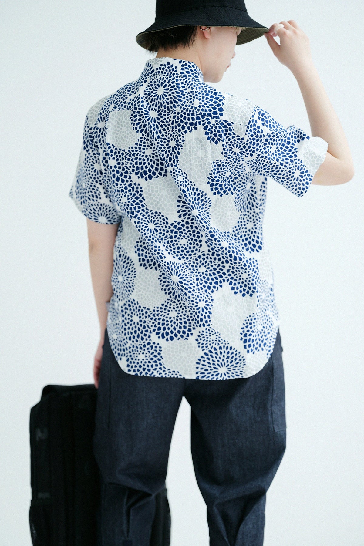 [Versand voraussichtlich um den 30. April] Takashima Jiji 20/20 Kurzarmshirt/Chrysanthemum Seifu
