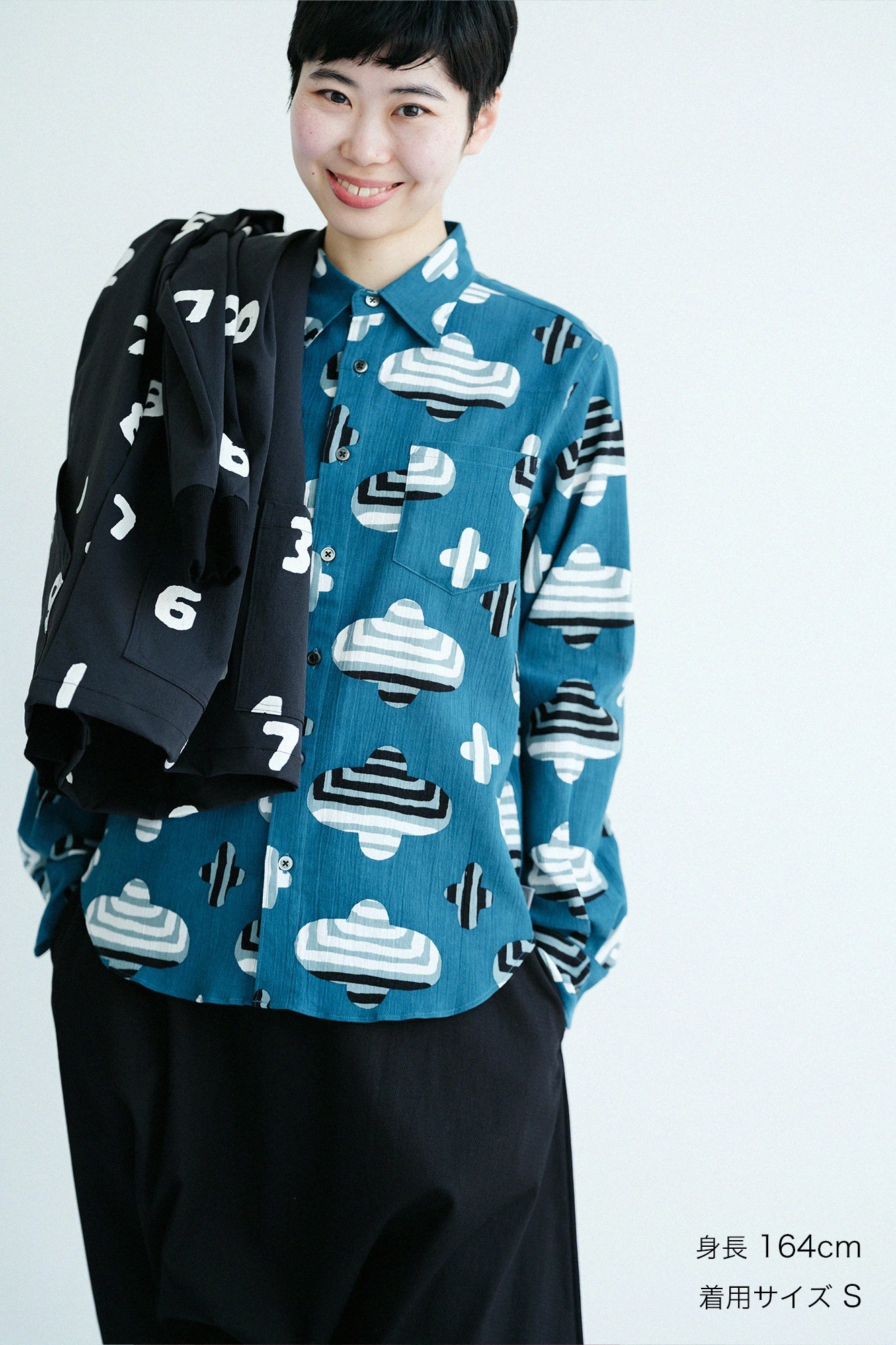 【3月10日頃発送予定】高島縮 20/20 シャツ／こだま