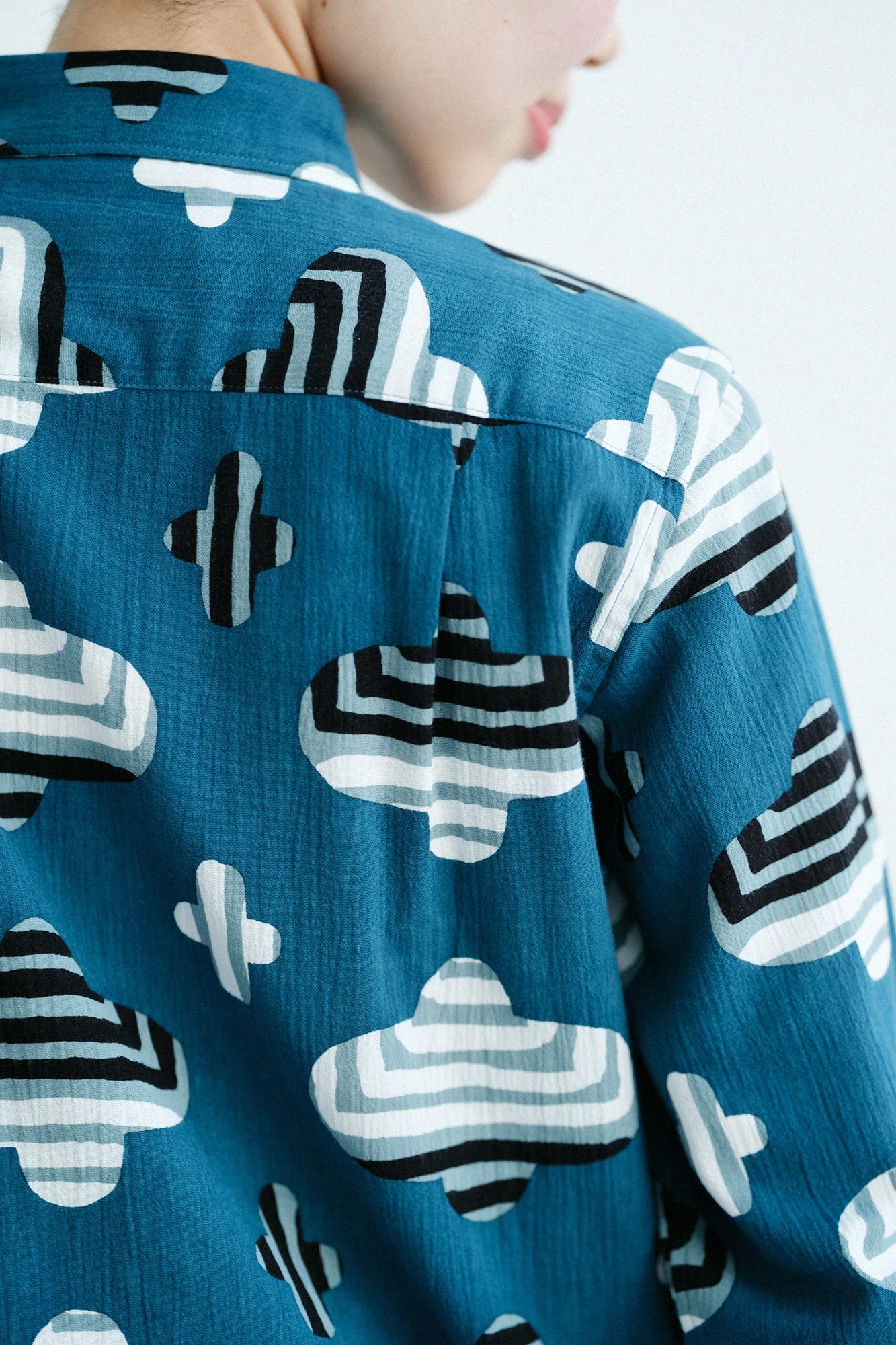 【3月10日頃発送予定】高島縮 20/20 シャツ／こだま