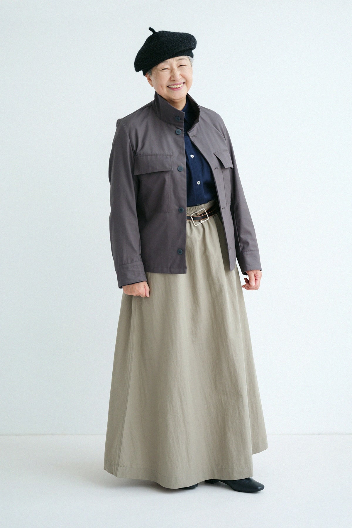 '身長：'162cm,'着用サイズ：'女M,左下,'※ベルトは付属品ではございません