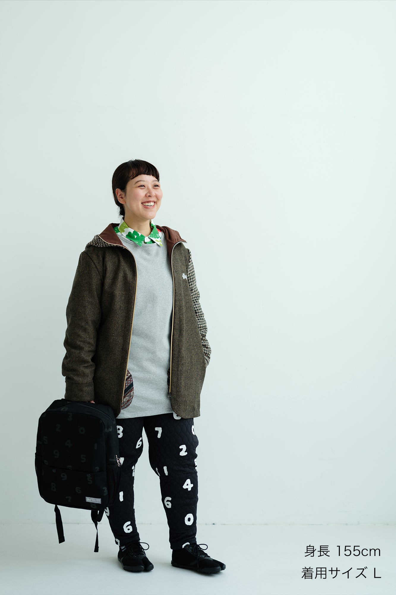 絎縫緹花 BIKE修腿馬術褲／SO-SU-U十數 黑色