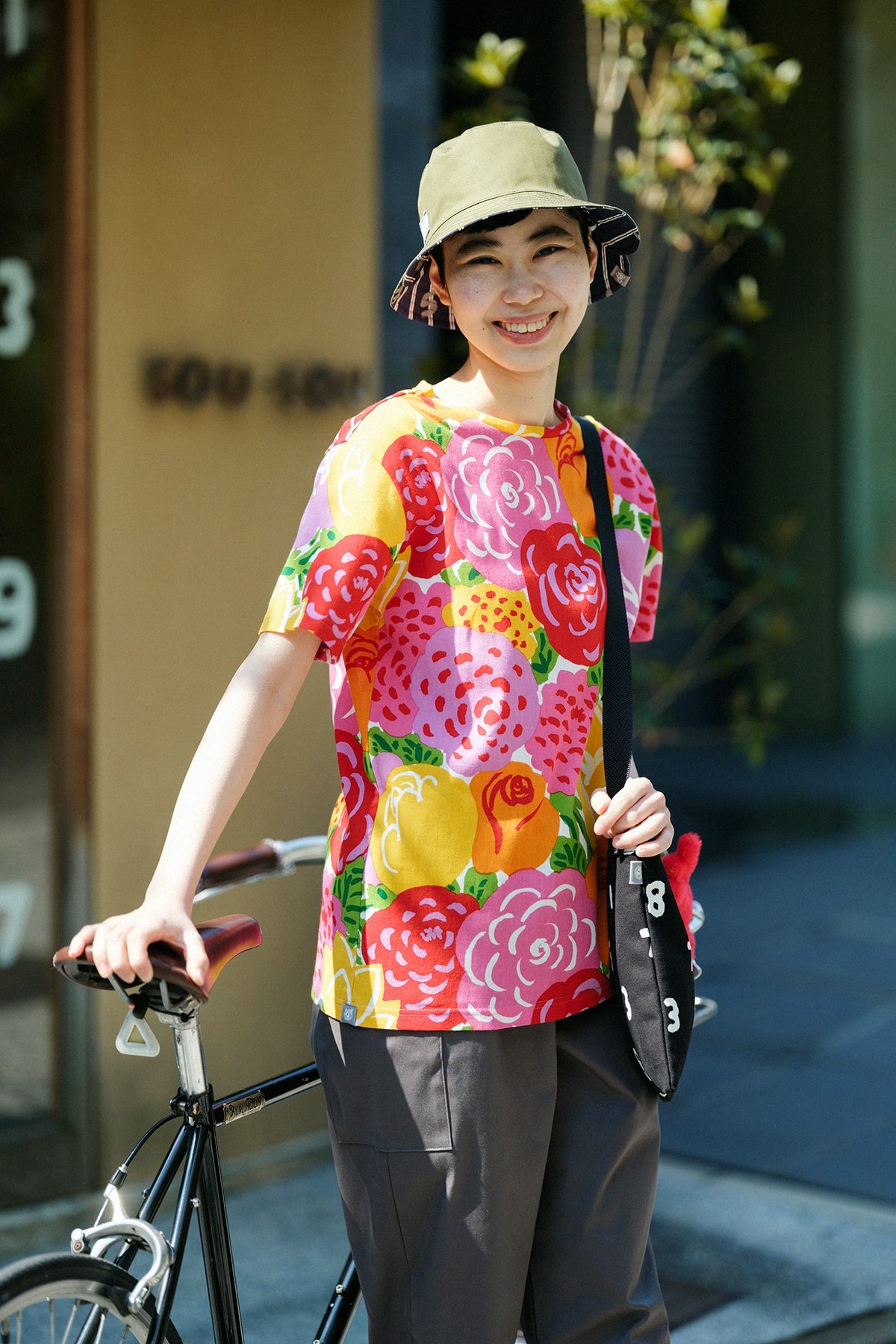 [Expédition prévue vers le 30 avril] Takashima Jiji 40/40 T-shirt à manches courtes/Hana no Uta