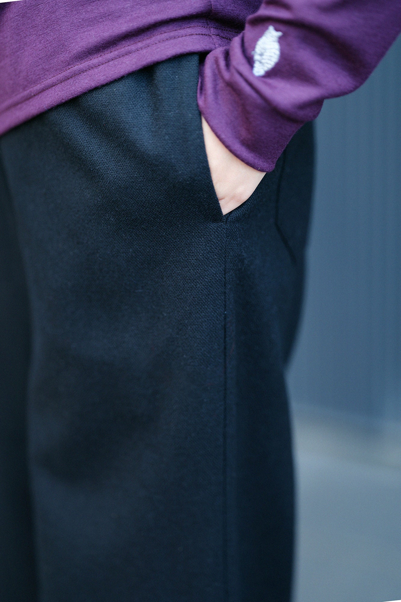 【Pre-order】CORDURA® Combat Wool Wide Pants／Black（※Scheduled to be shipped around Dec 9）