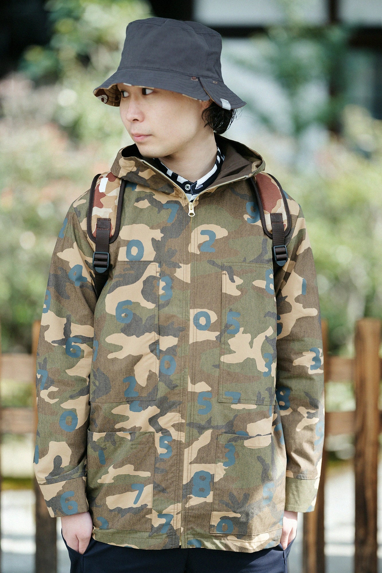 【3月10日頃発送予定】ダンプルーフ DEPOフーディー／camo SO-SU-U オーカー