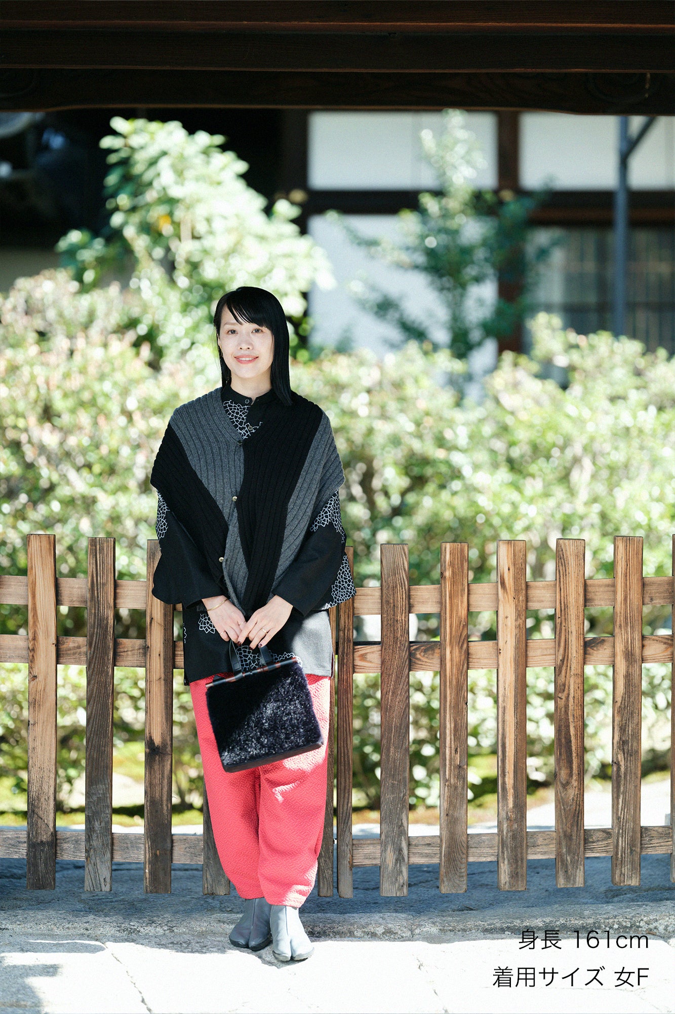 雙層緹花 工人褲／紅色