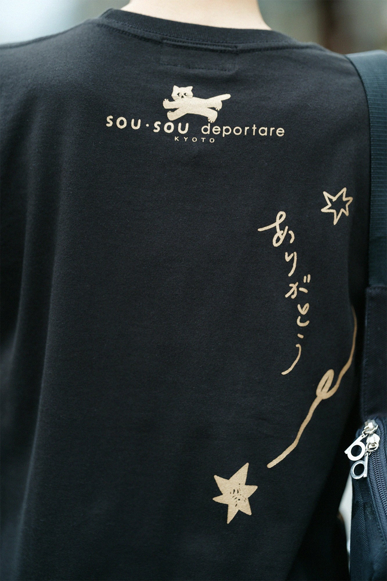 【6月30日頃発送予定】depo 乱描画（らんびょうが） 半袖Tシャツ[5.0]／ブラック