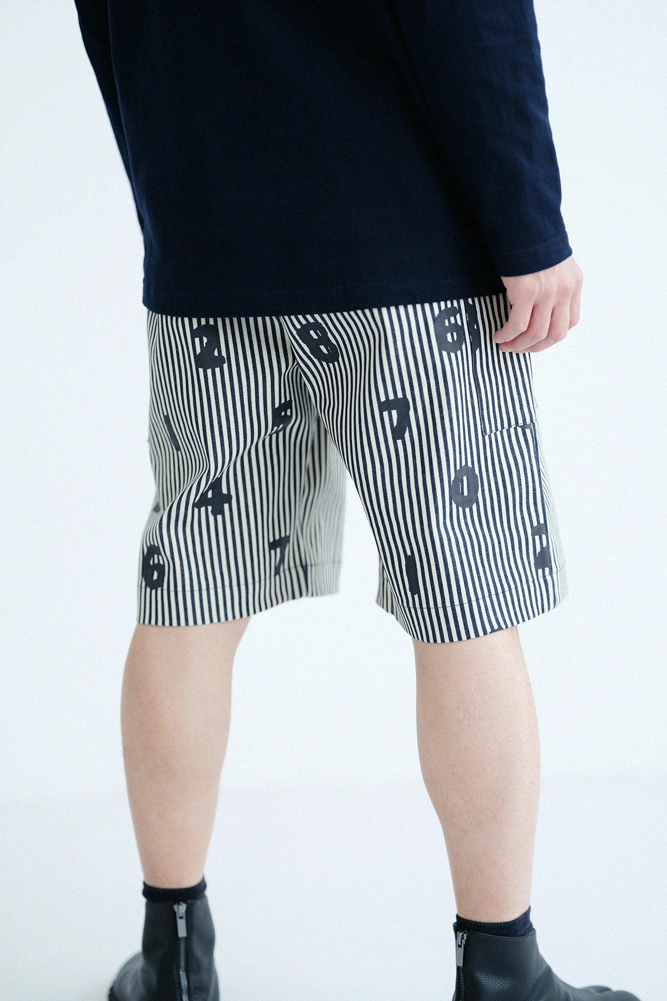 [Versand voraussichtlich um den 10. März] Hickory Denim BIKE Shorts/IndigoSO-SU-U