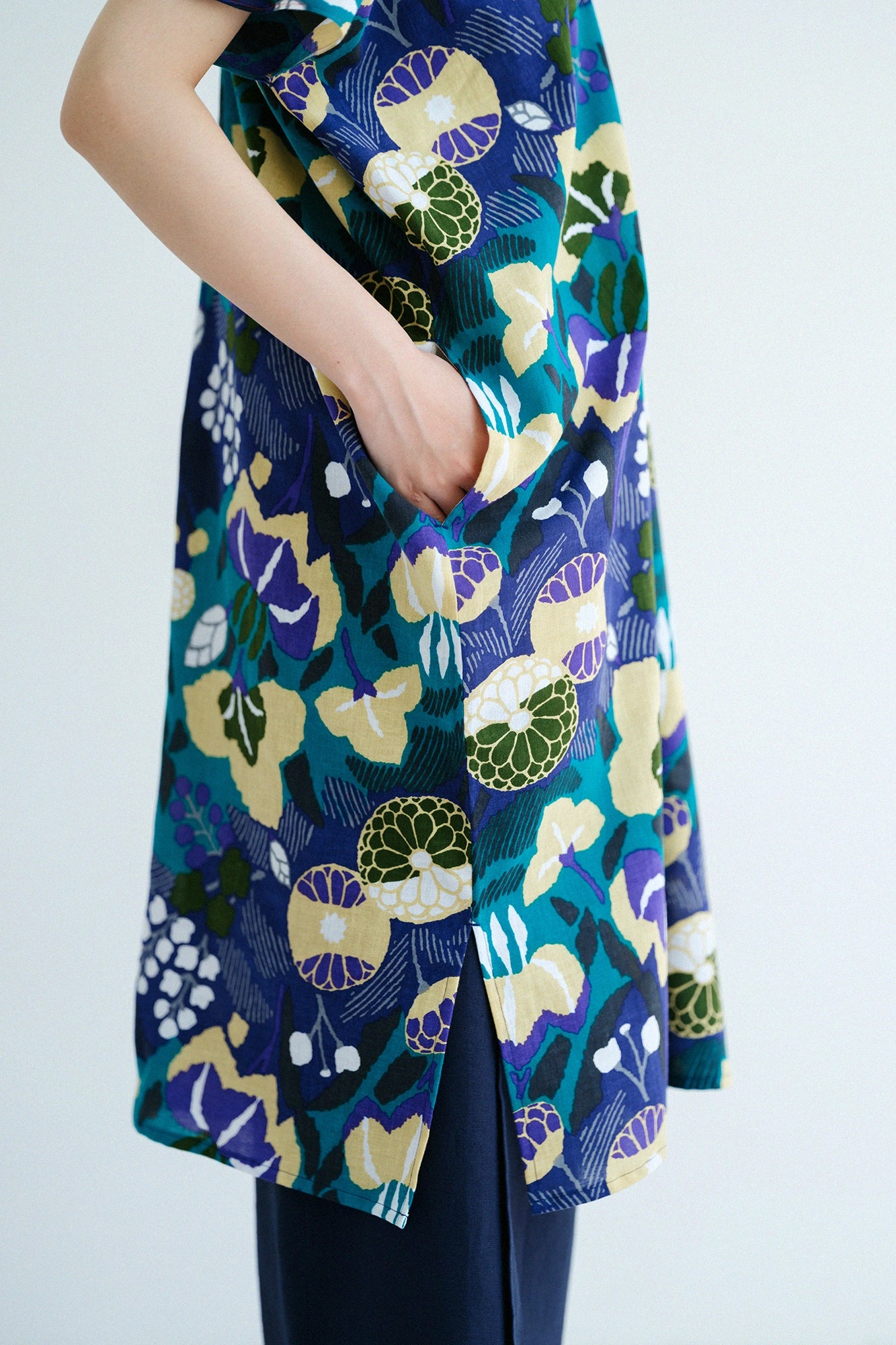 【Ships ard. 6/23】Isemomen Bun Rectangular Dress Split Joint / Elegance