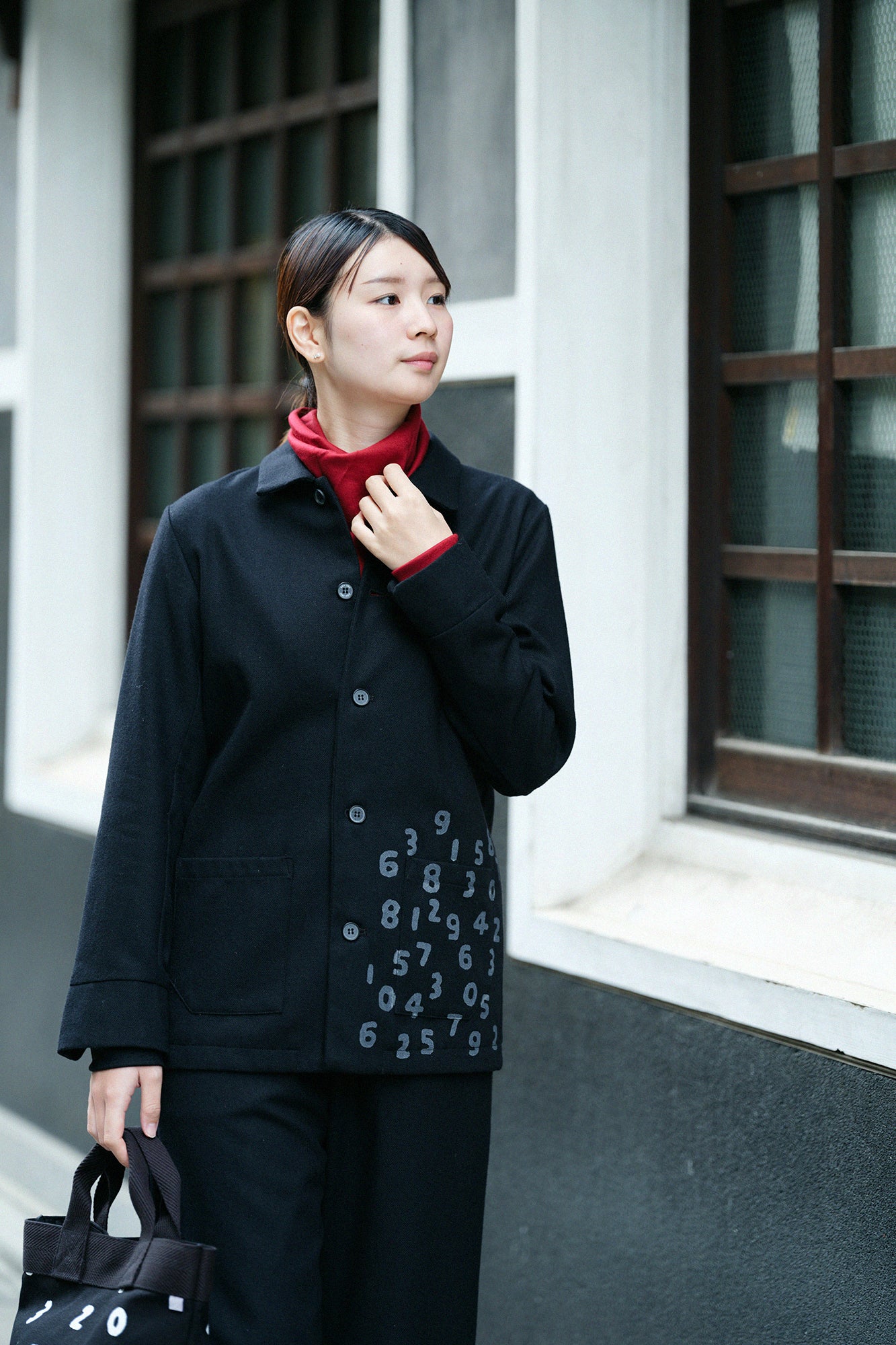 【Pre-order】CORDURA® Combat Wool Collar Jacket／Black（※Scheduled to be shipped around Dec 9）