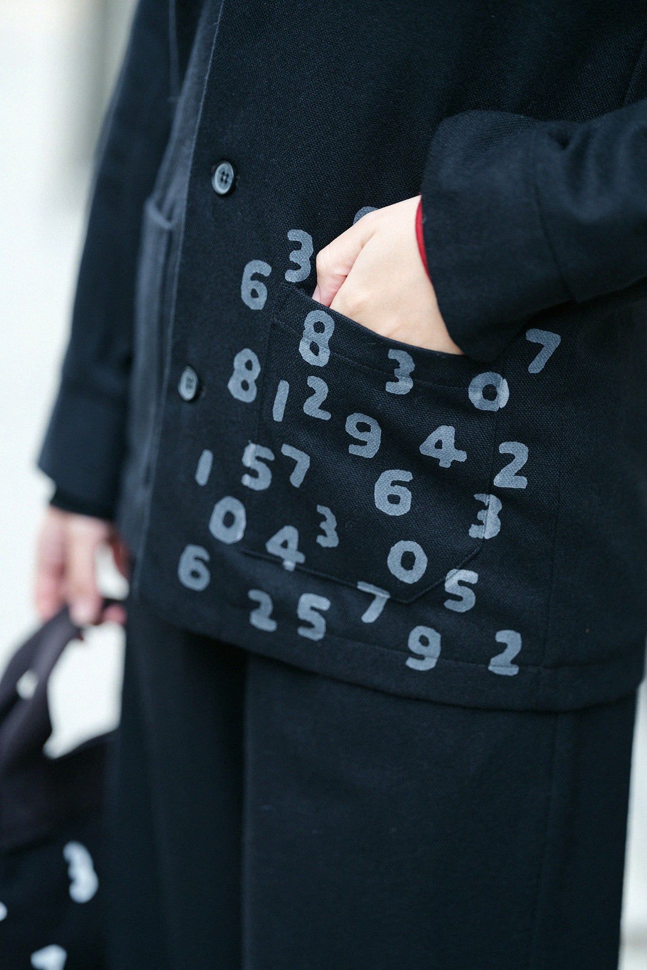 【Pre-order】CORDURA® Combat Wool Collar Jacket／Black（※Scheduled to be shipped around Dec 9）