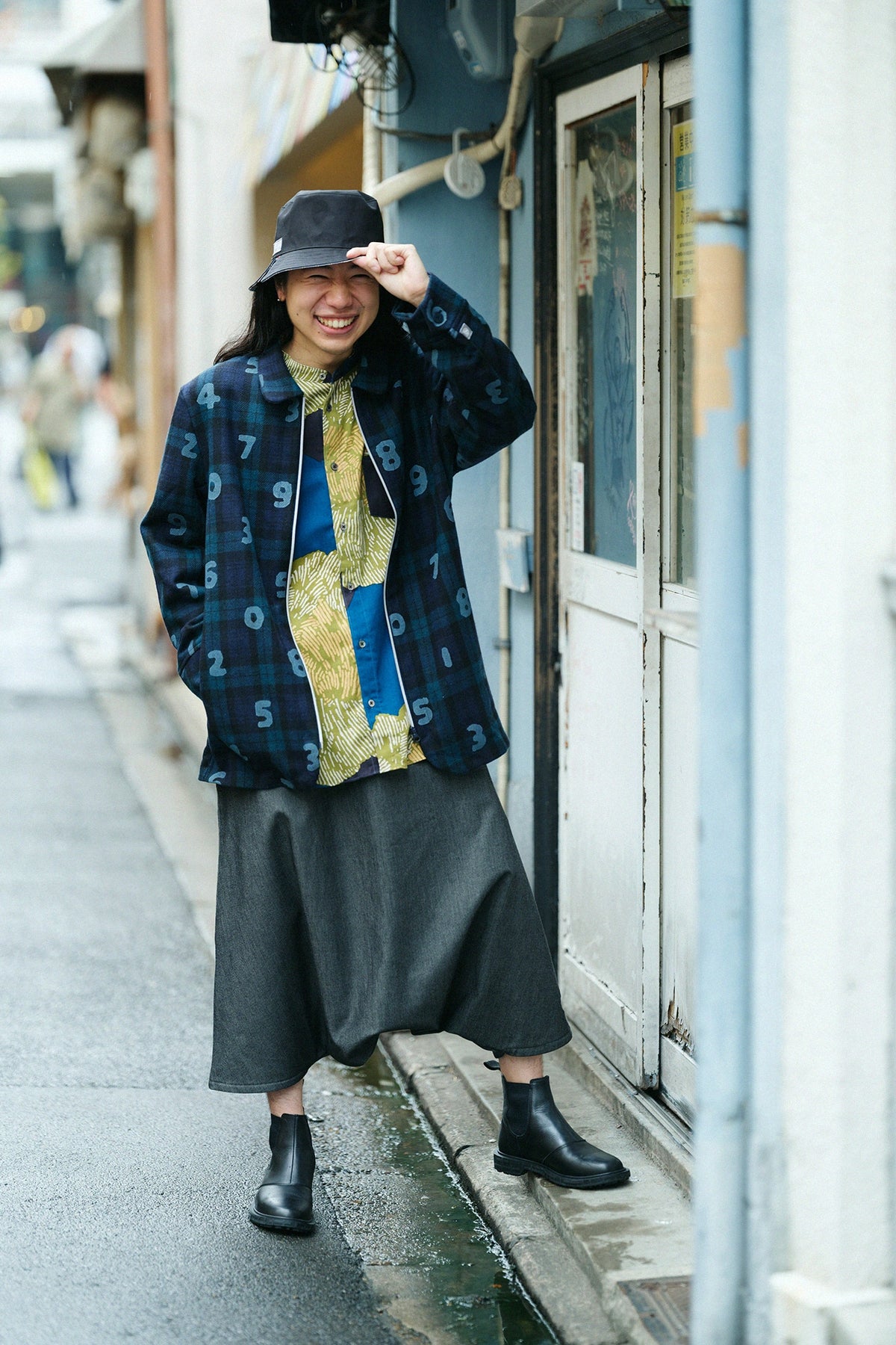 '身長：'168cm ,'着用サイズ：'L
