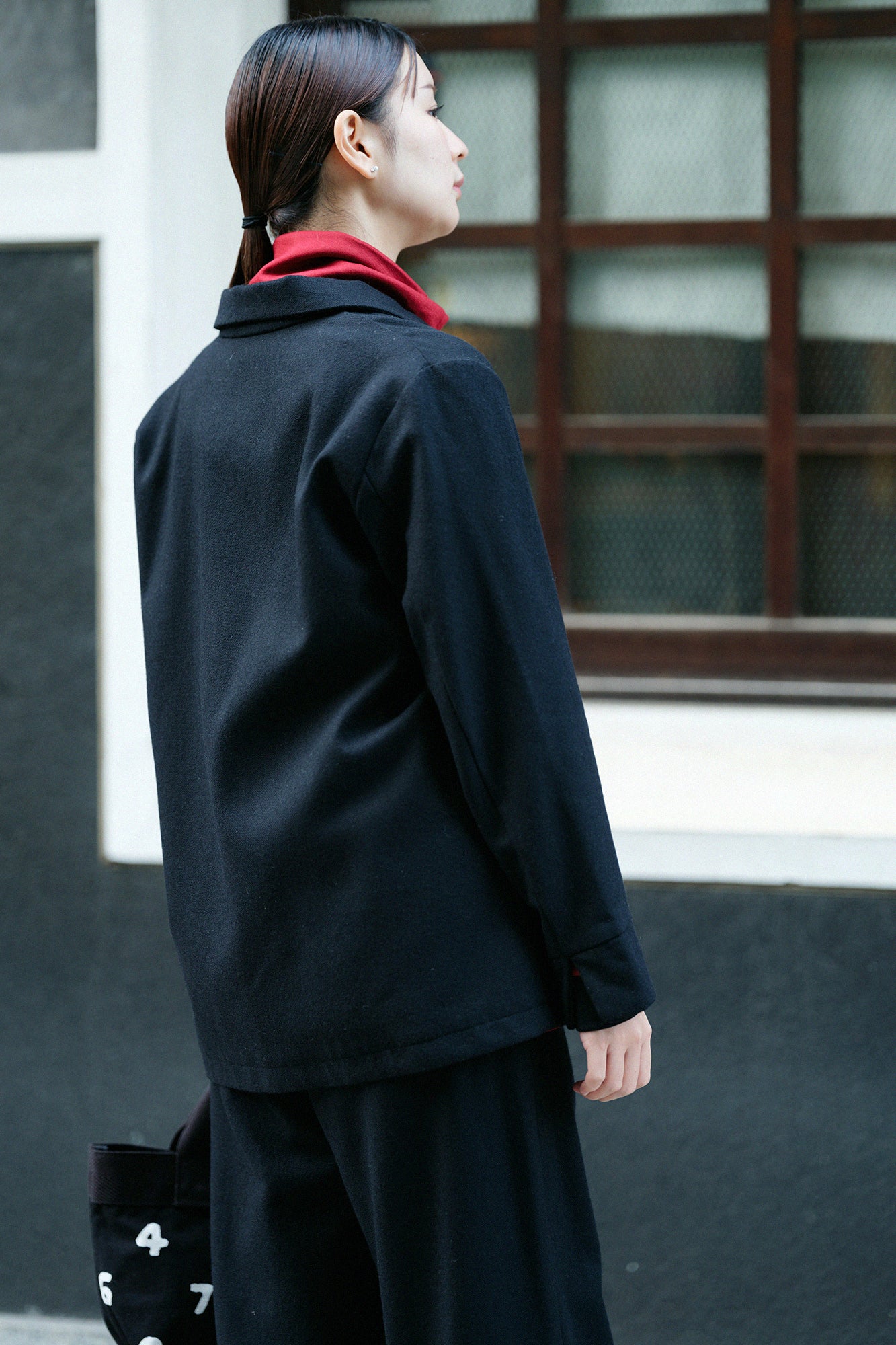 【Pre-order】CORDURA® Combat Wool Collar Jacket／Black（※Scheduled to be shipped around Dec 9）