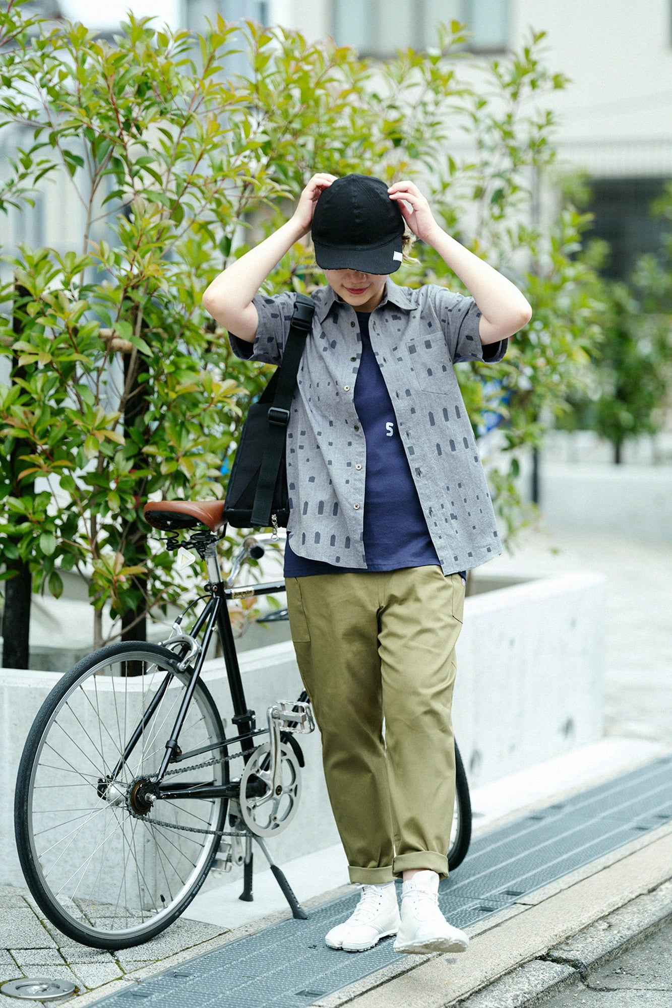 '키：'162cm,'착용サイズ：'S
