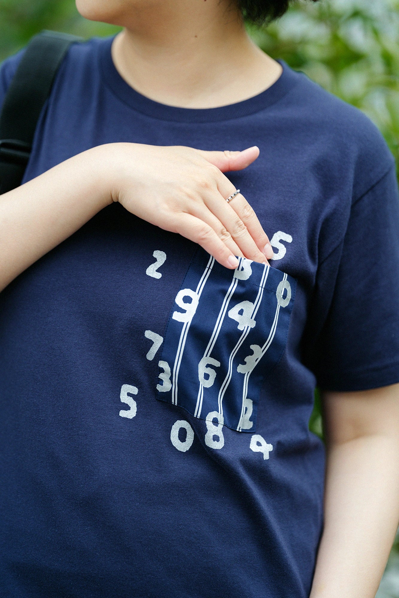 【Ships ard. 6/30】Short Sleeve Pocket T-shirt[5.0]／Metro Blue×SO-SU-U Kon