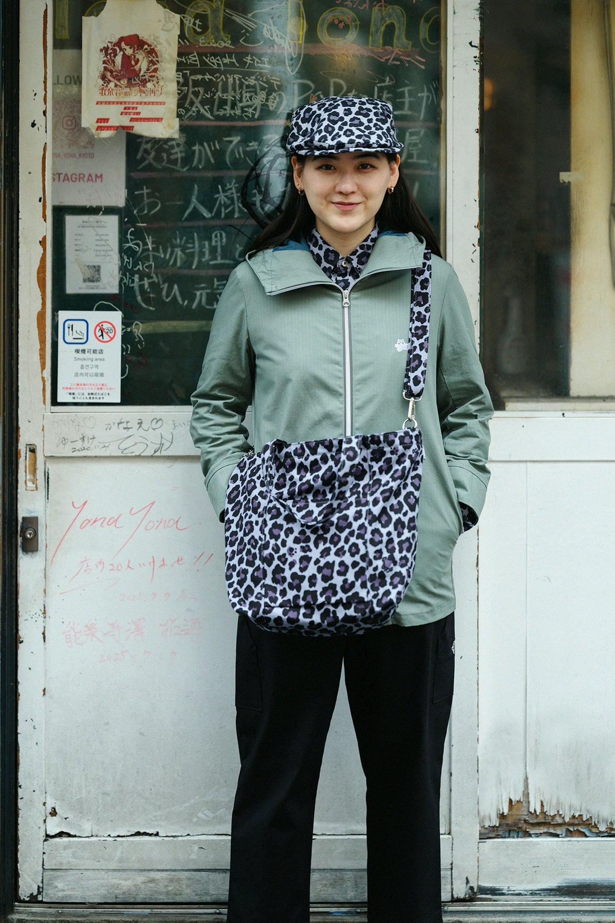 【คาดว่าจะจัดส่งราววันที่ 29 กันยายน】2WAY BIKE โท้ต/depo leopard Midnight 