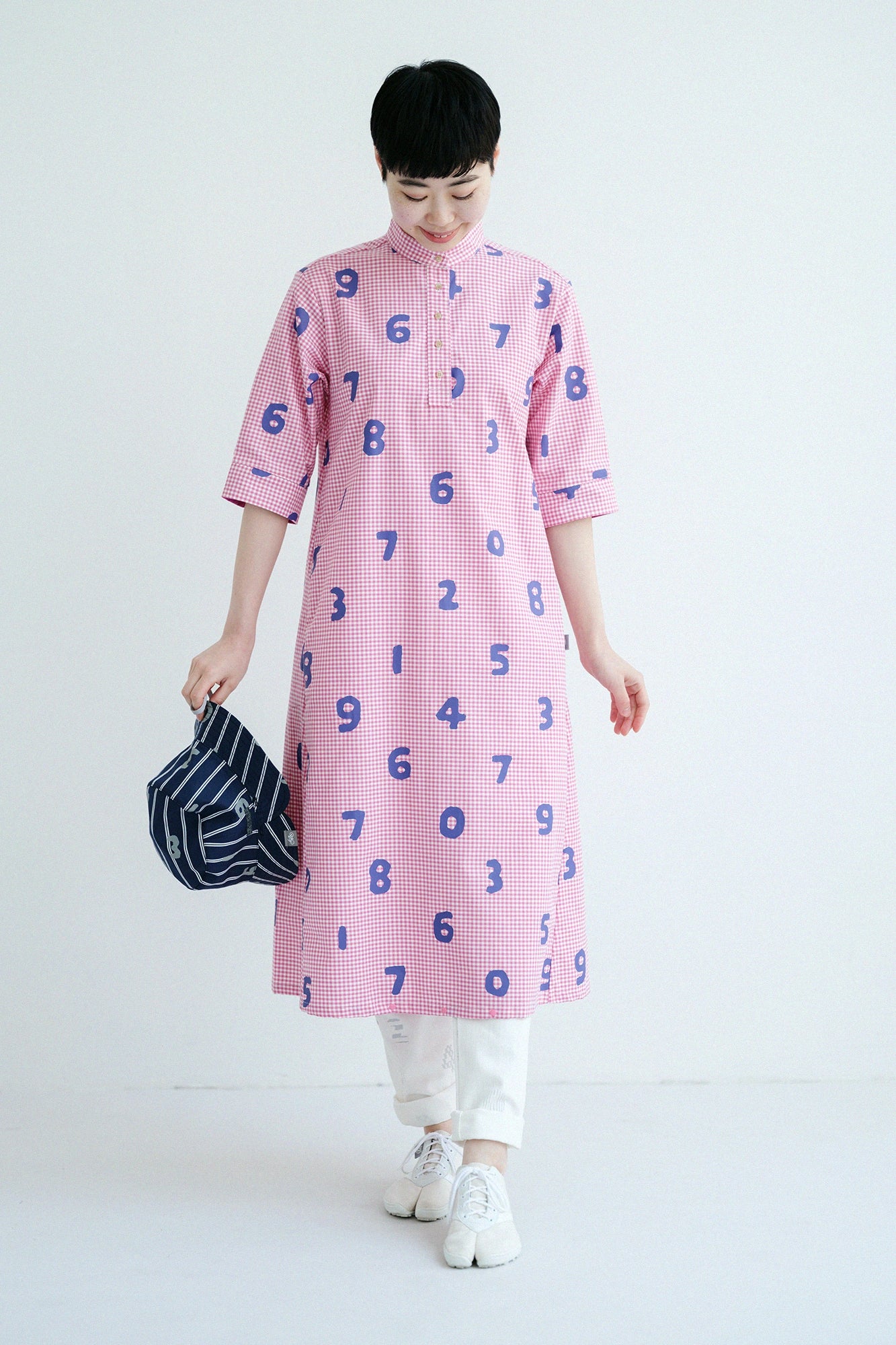キッズ服(100cm~) SOOR PLOOM ギンガムチェック ワンピース 8y 128cm