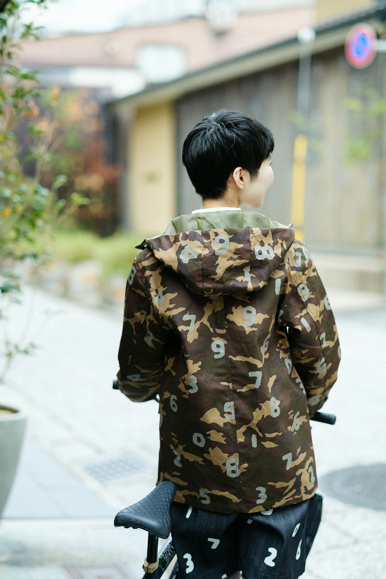 Waterproof Mountain Parka／camo SO-SU-U Olive Brown 