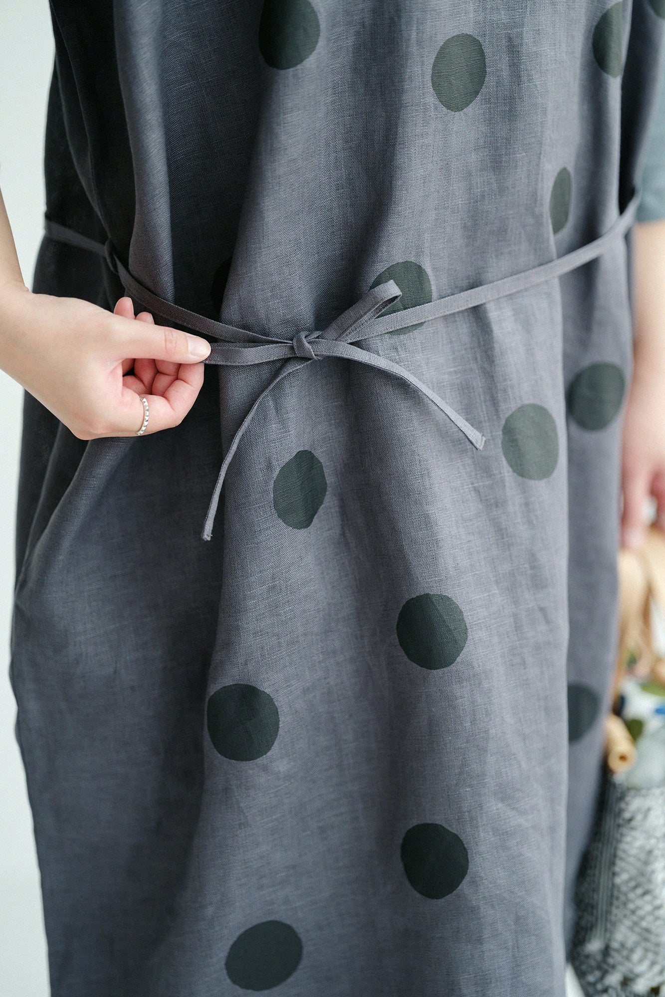 【3월 3일경 발송 예정】마 직사각형 원피스／스이교쿠마아라（마아라）와 여백 소탄색（케시즈미이로） 