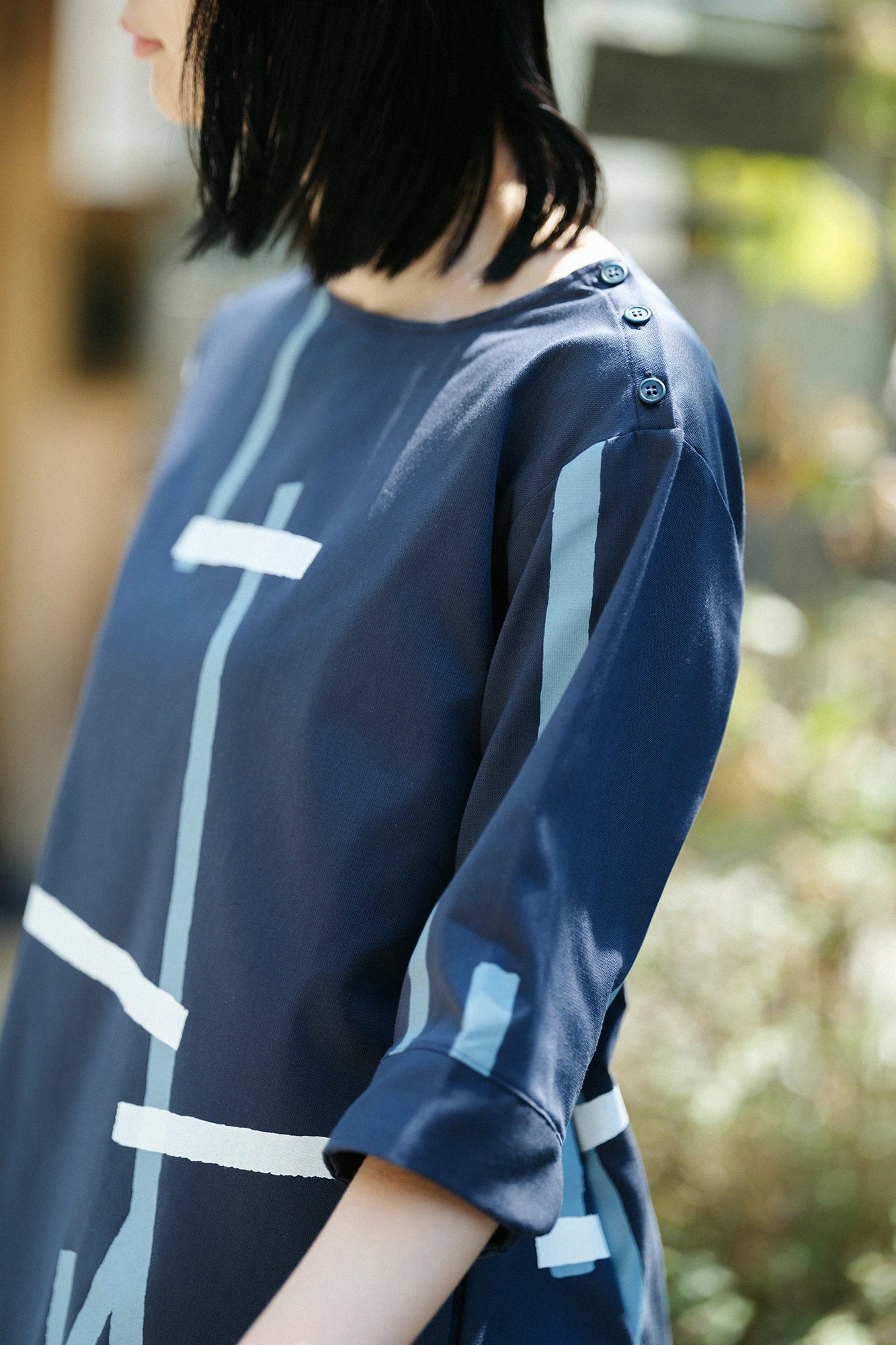 Cotton×Coolmax(R) BIKE One-piece Dress / Tobi