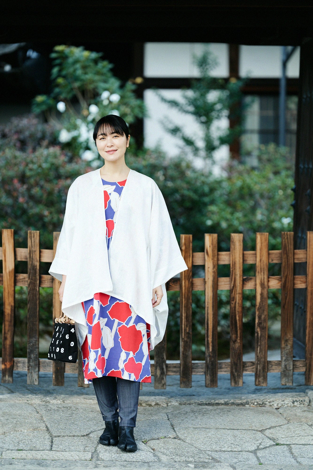 【3월 3일경 발송 예정】타카시마치지미 20/20 나기나타 직사각형 원피스／아데야카 