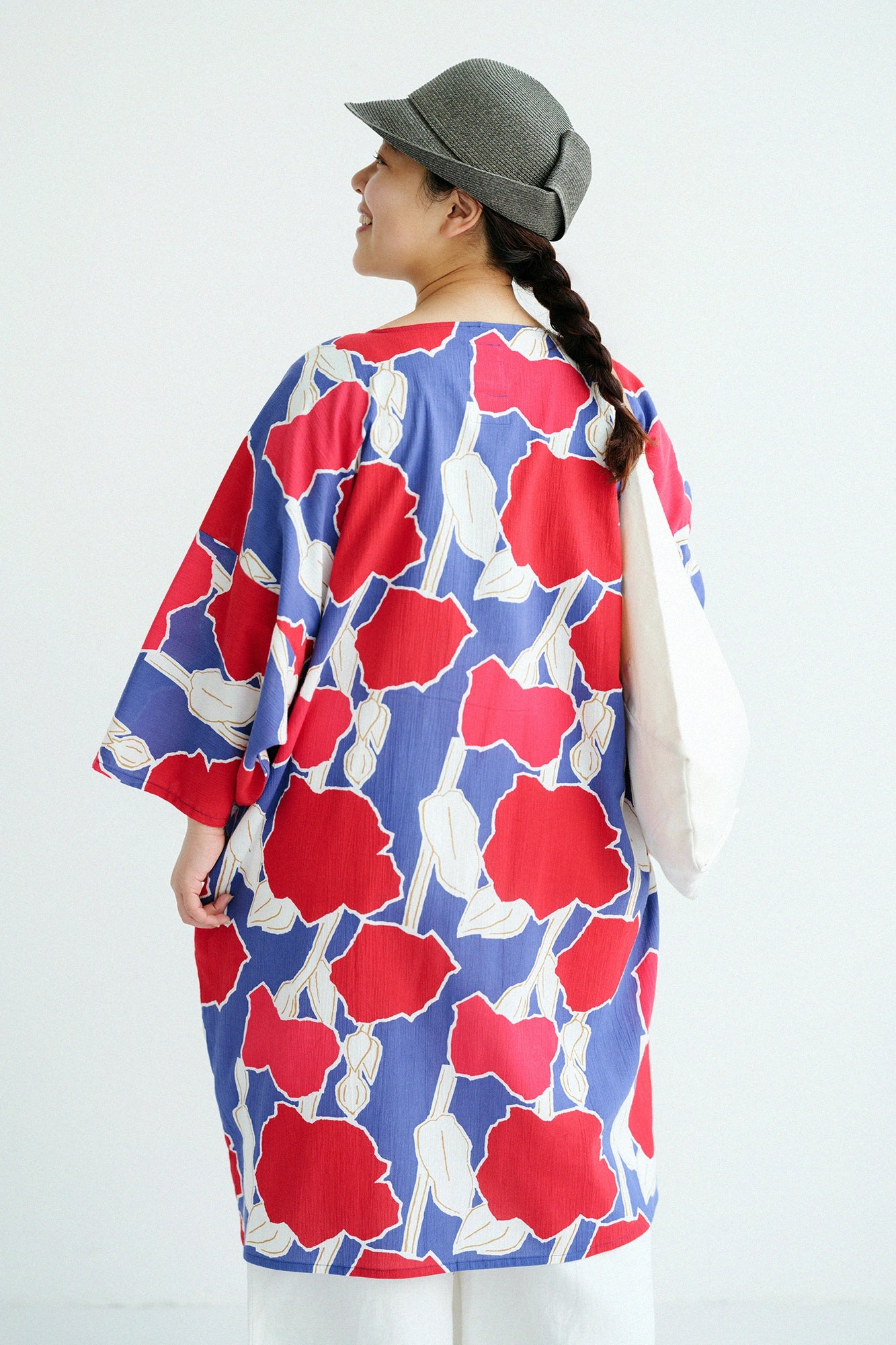 【3월 3일경 발송 예정】타카시마치지미 20/20 나기나타 직사각형 원피스／아데야카 