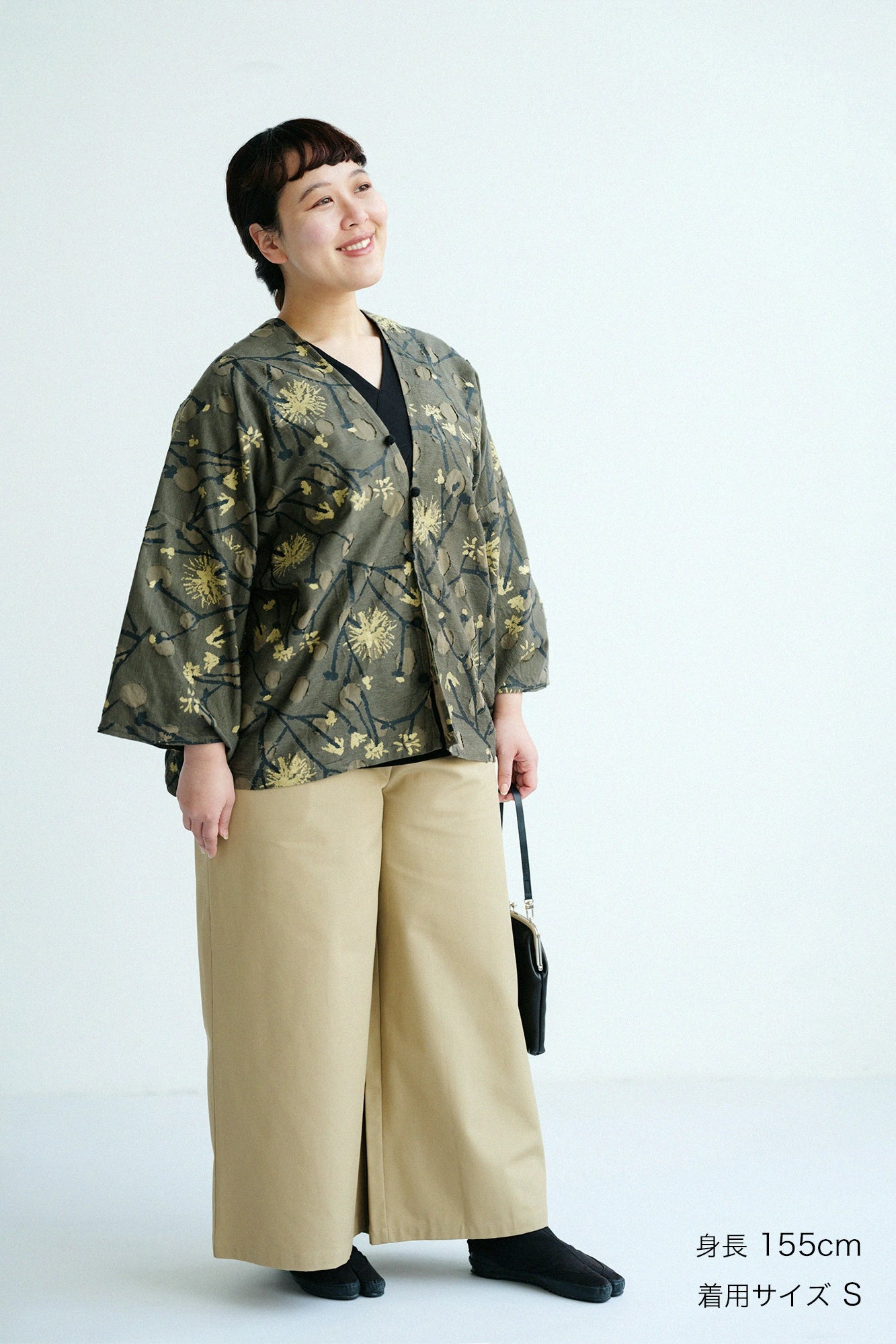 【Scheduled to ship around Mar 3】No.11 Canvas Wide-legged Pants／Orchid Color