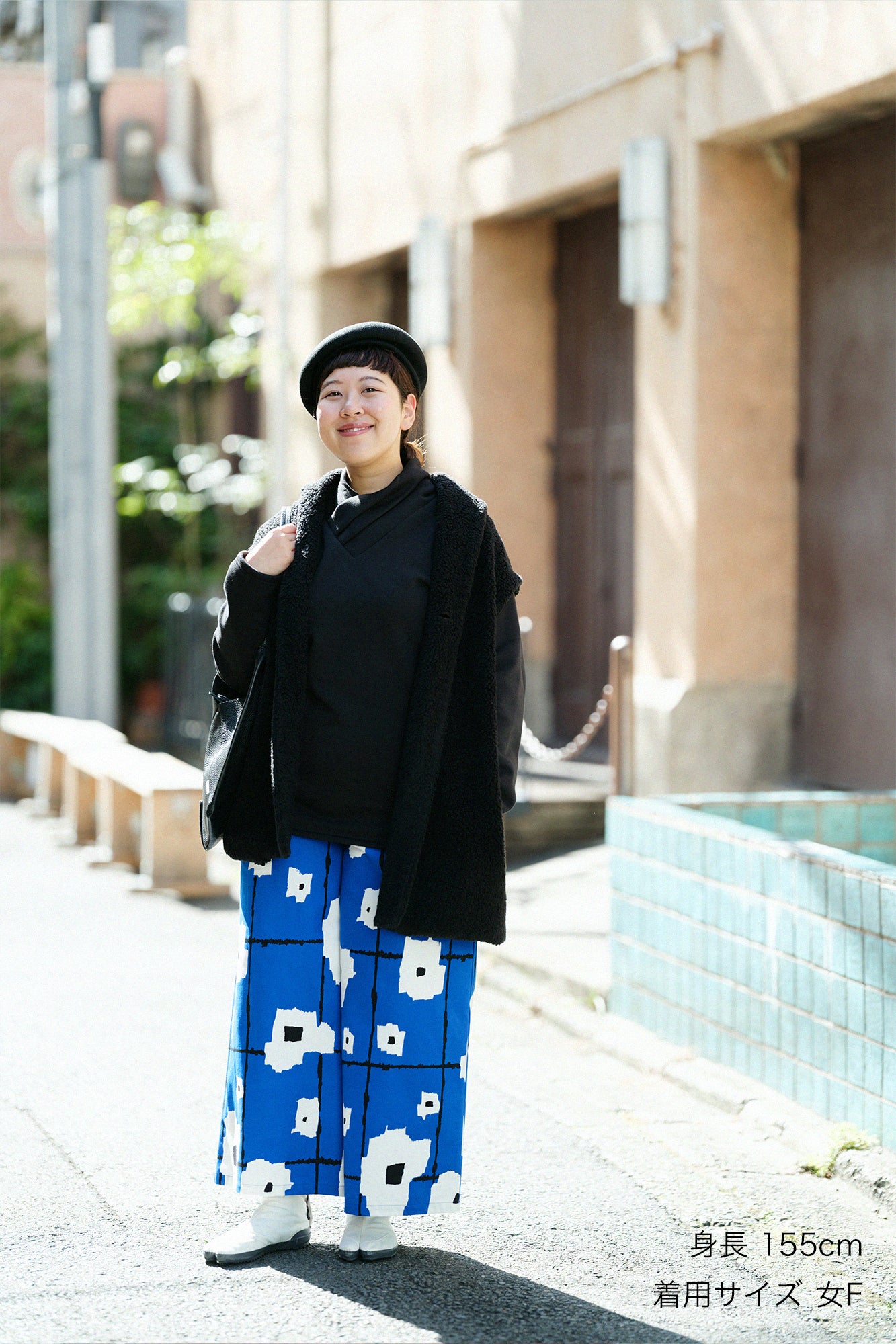 No.12 Canvas Wide-legged Pants ／ Celestial Flower