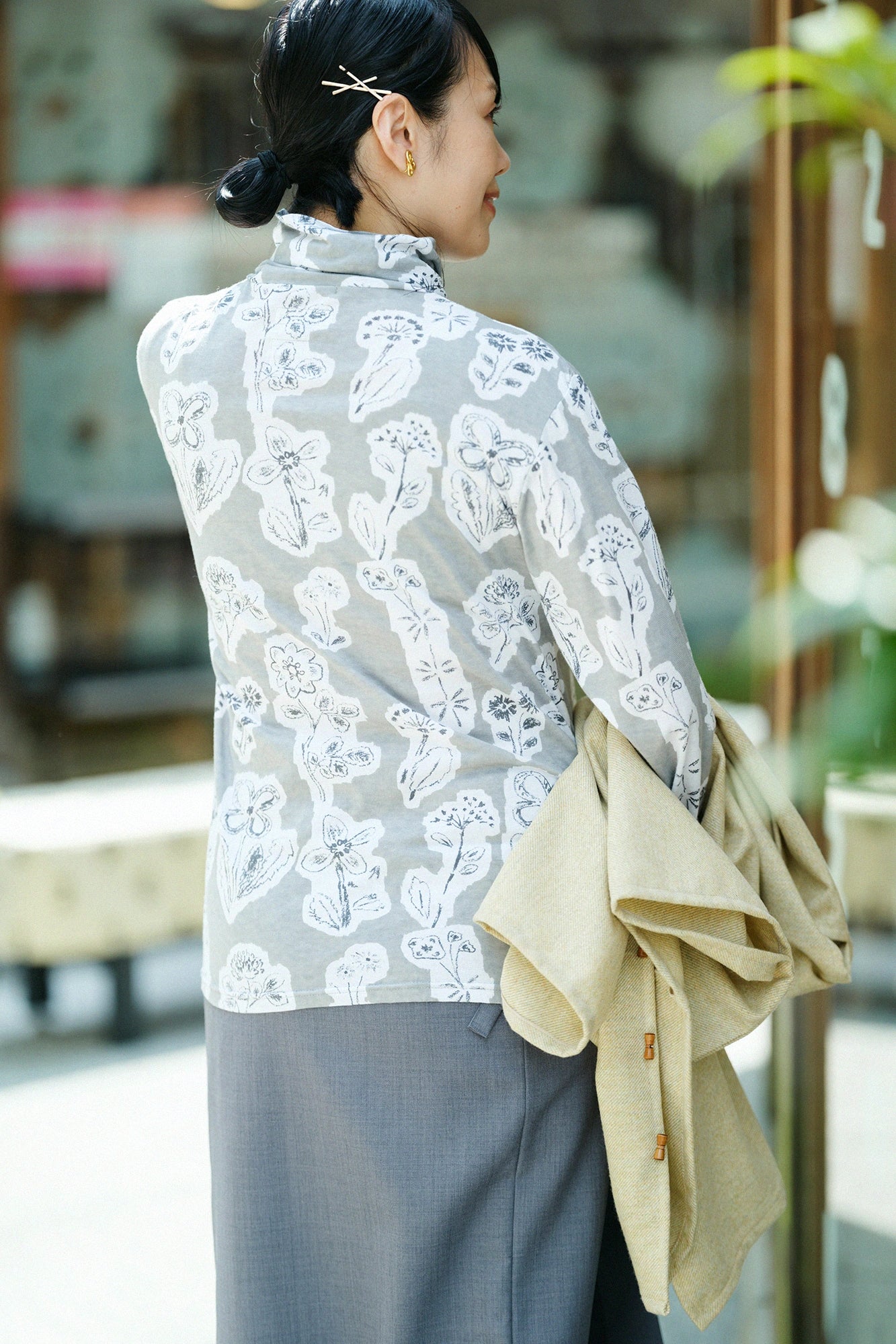 '身高：' 161cm,'穿用尺码：'S,'※清洗后尺寸'
