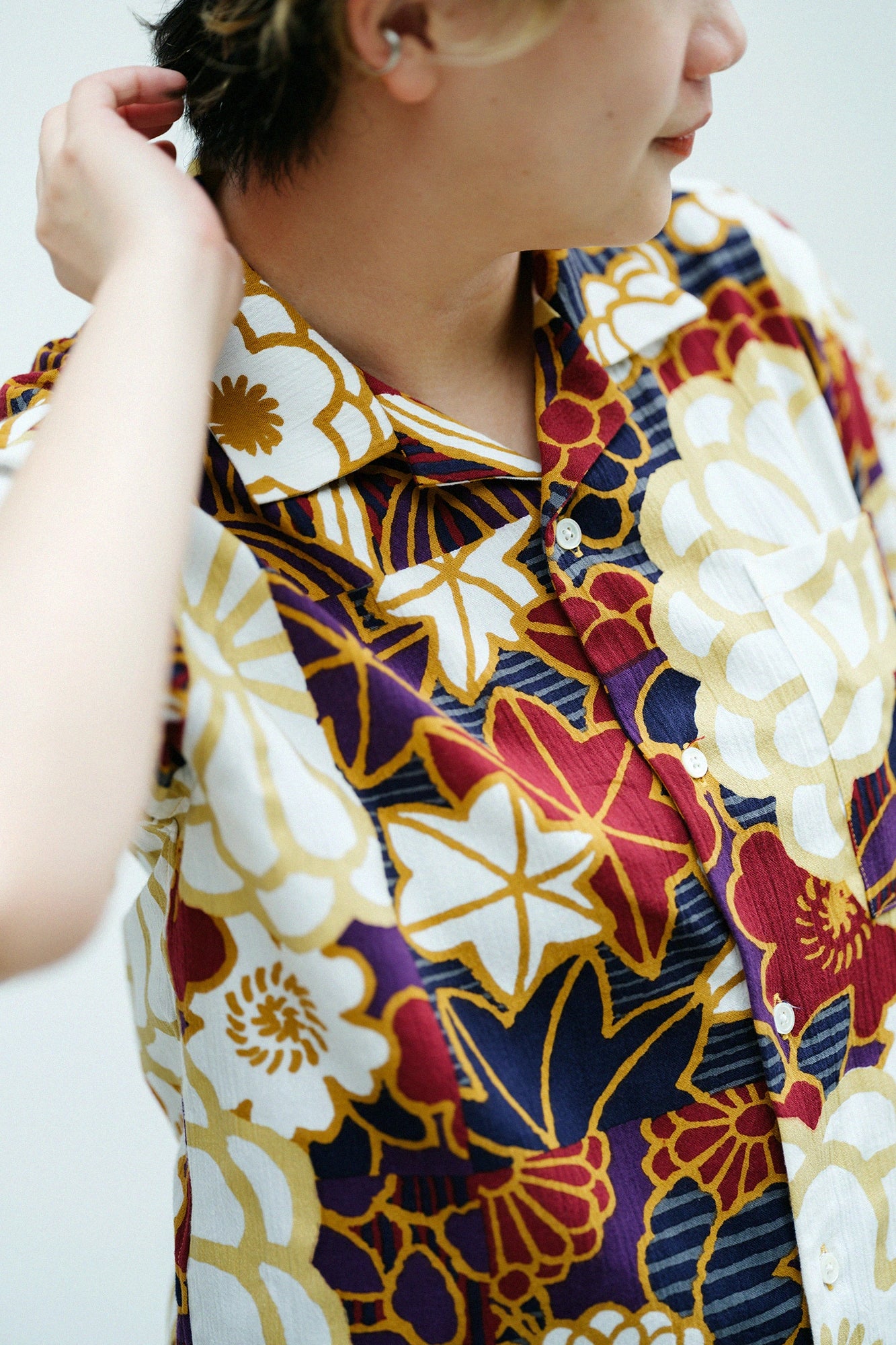 Takashima Jiji 20/20 Chemise à col ouvert/luxe (Gouka)