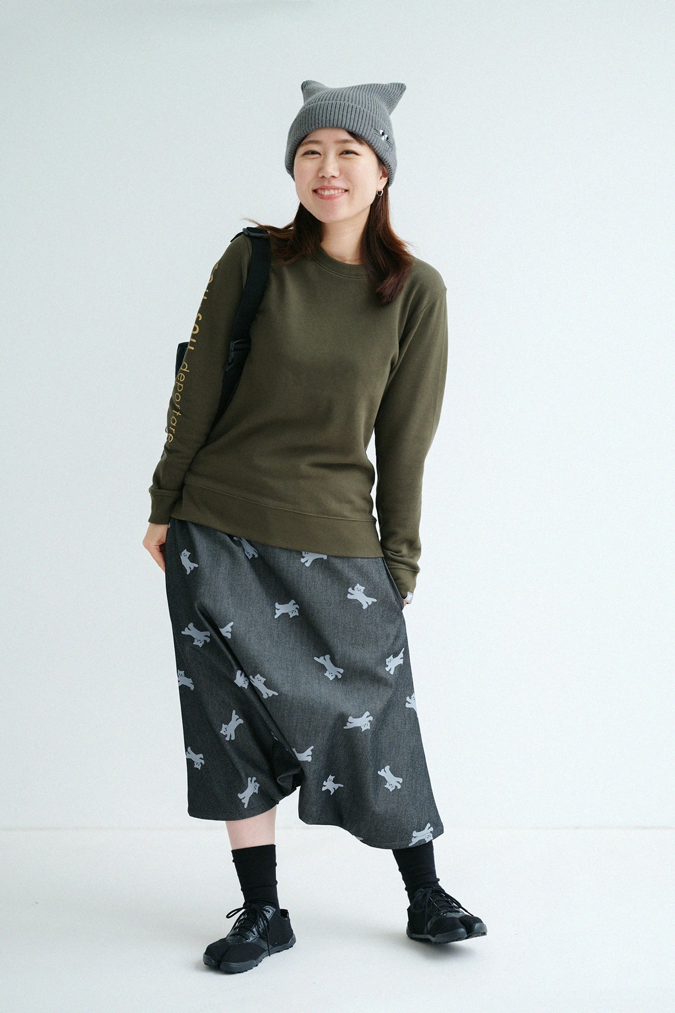 '身長：'158cｍ,'着用サイズ：'S
