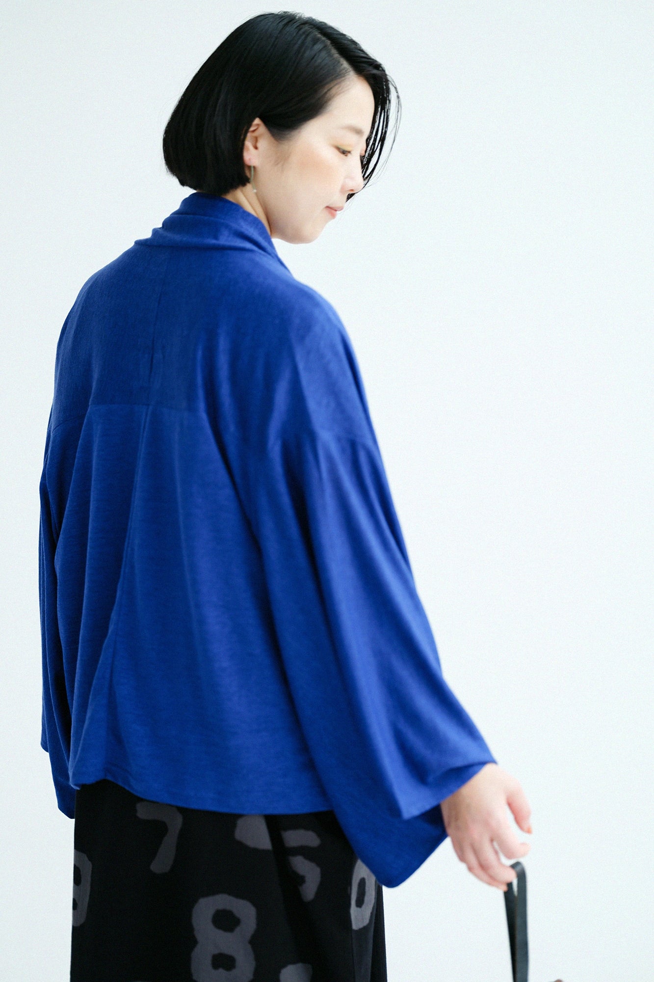 [Expédition prévue vers le 21 avril] Chanvre Kosode Saya Short(Mijikatake)/Ruriiro