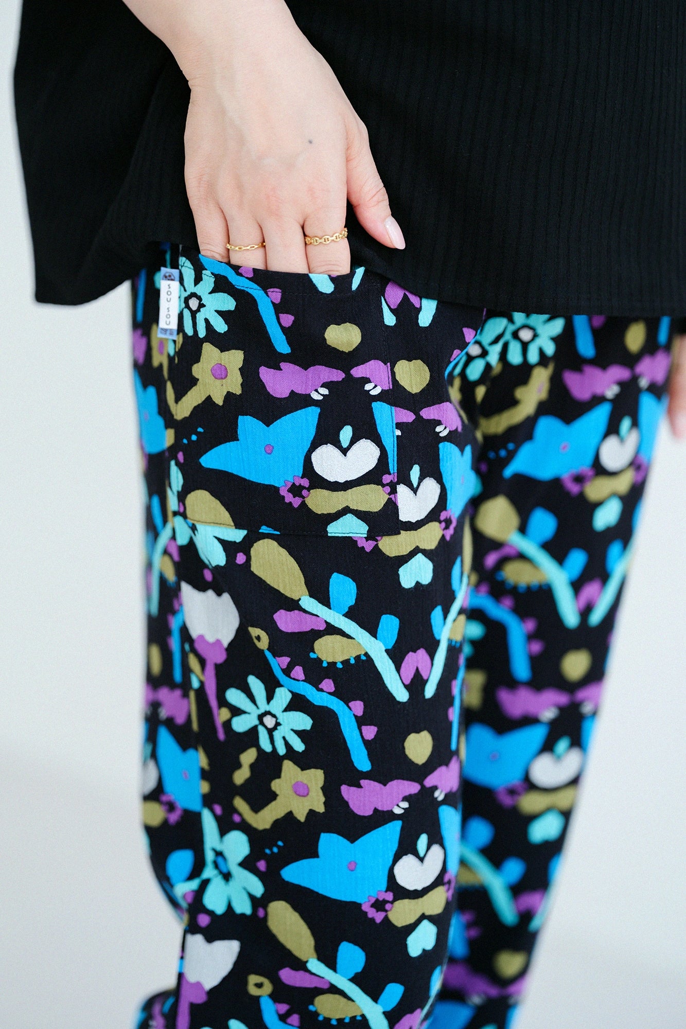 【Ships ard. 6/23】Chizimi Cotton 20/20 Monpe Worker Pants / Play Around
