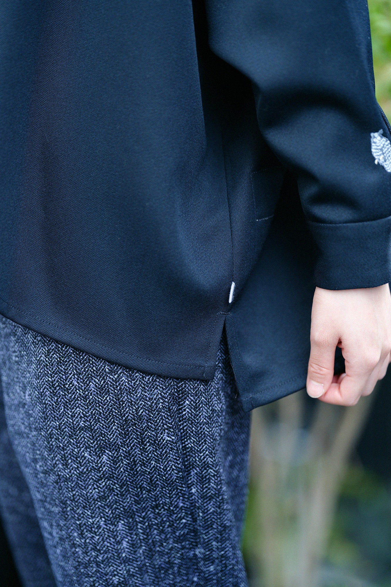 【預購】Alpinix 寬版上衣／深藍（※預計於12月9日左右發貨）