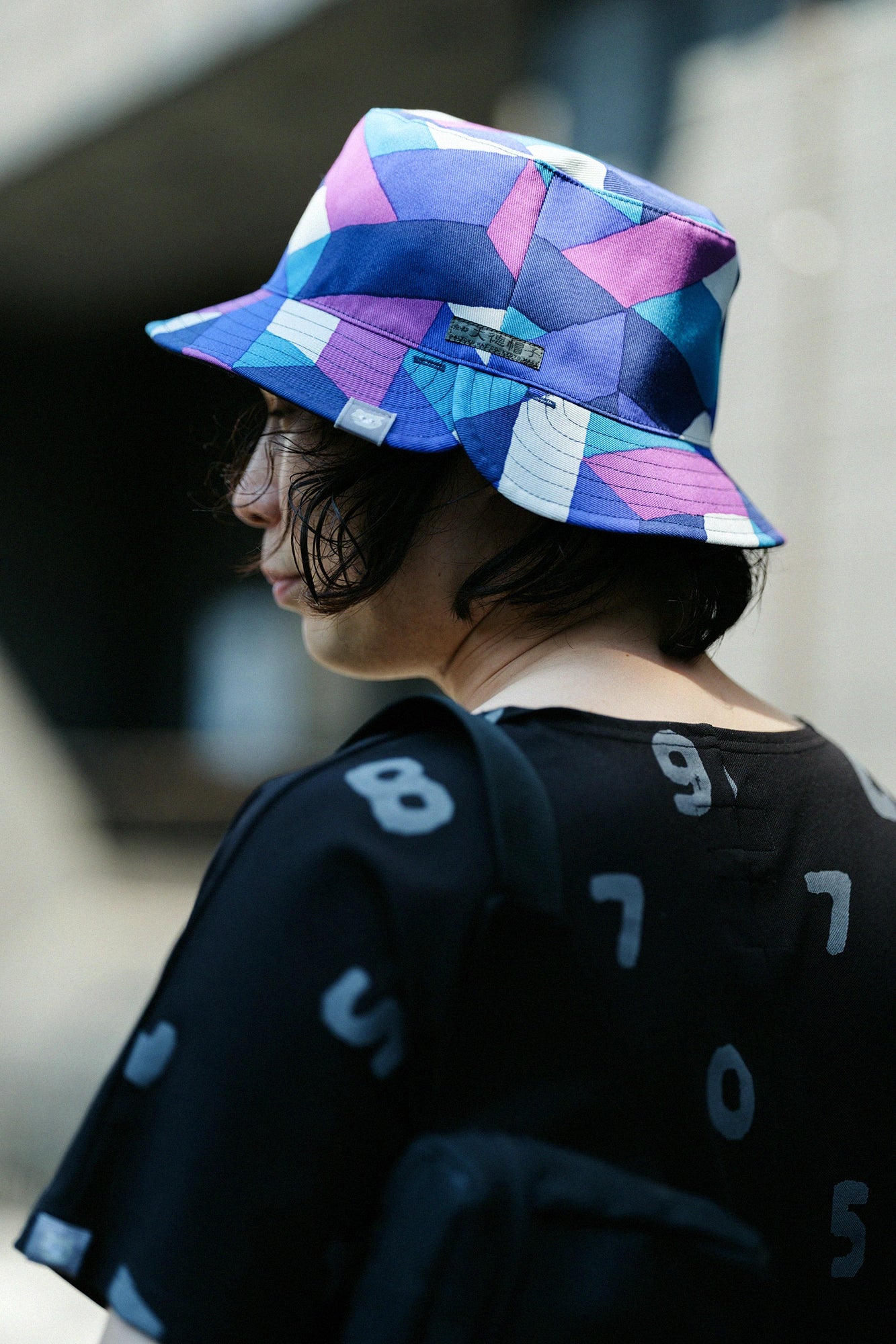 [Versand voraussichtlich um den 28. April] Wende-BIKE-HAT/Tagaichigai▲ aus Stretch-Twill