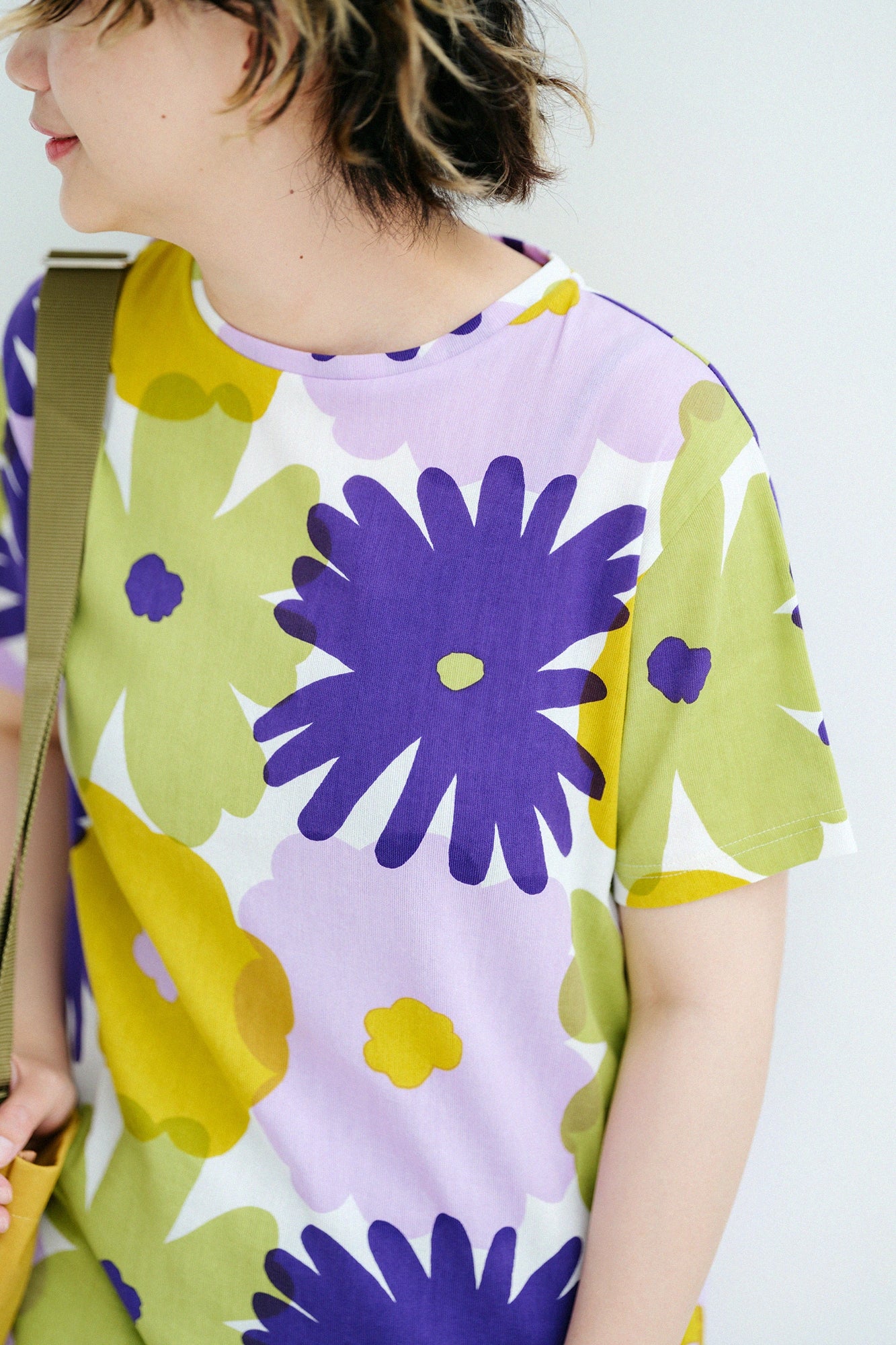 [Versand voraussichtlich um den 30. Juni] Takashima Chijimi 40/40 Kurzarm-T-Shirt/lässige Farbe