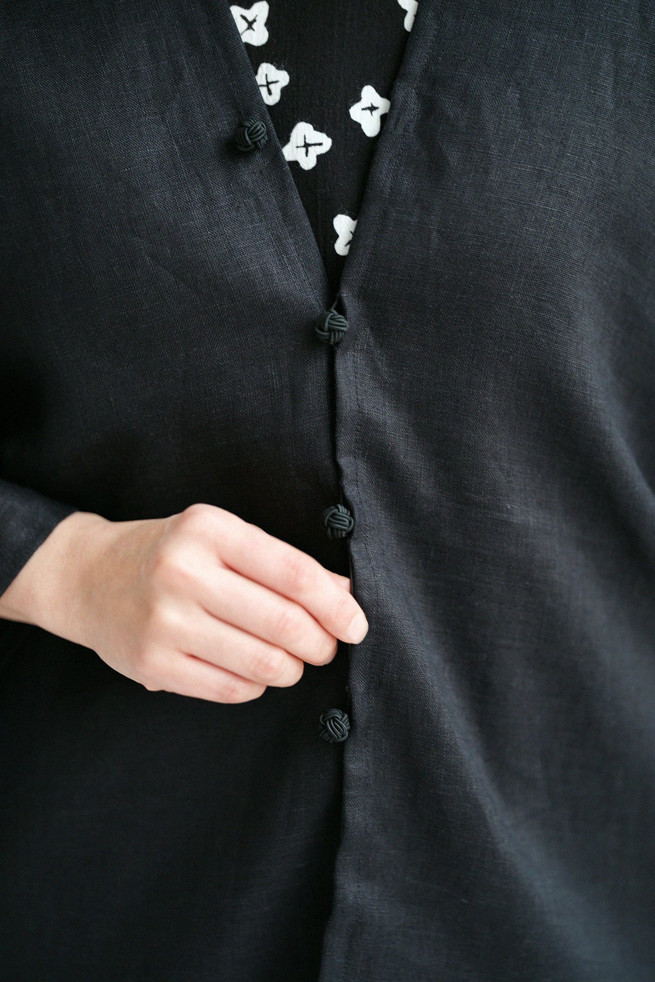 Chanvre Tsuki / Couleur Nurebairo (noir profond) 