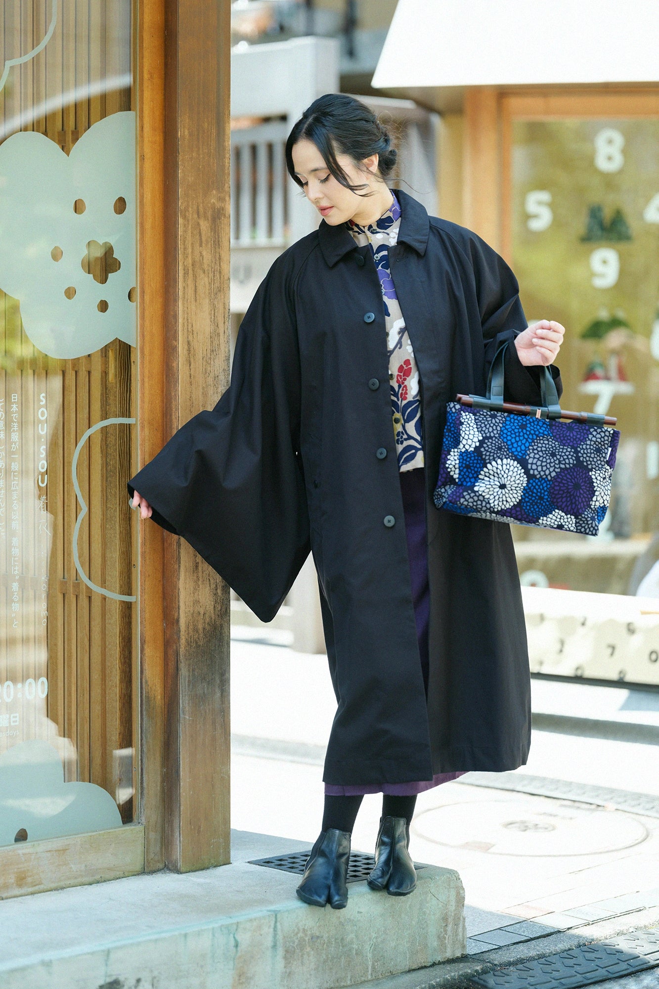 '身長：'171cm,'着用サイズ：'女L,'※洗濯後寸法のものを着用',左下