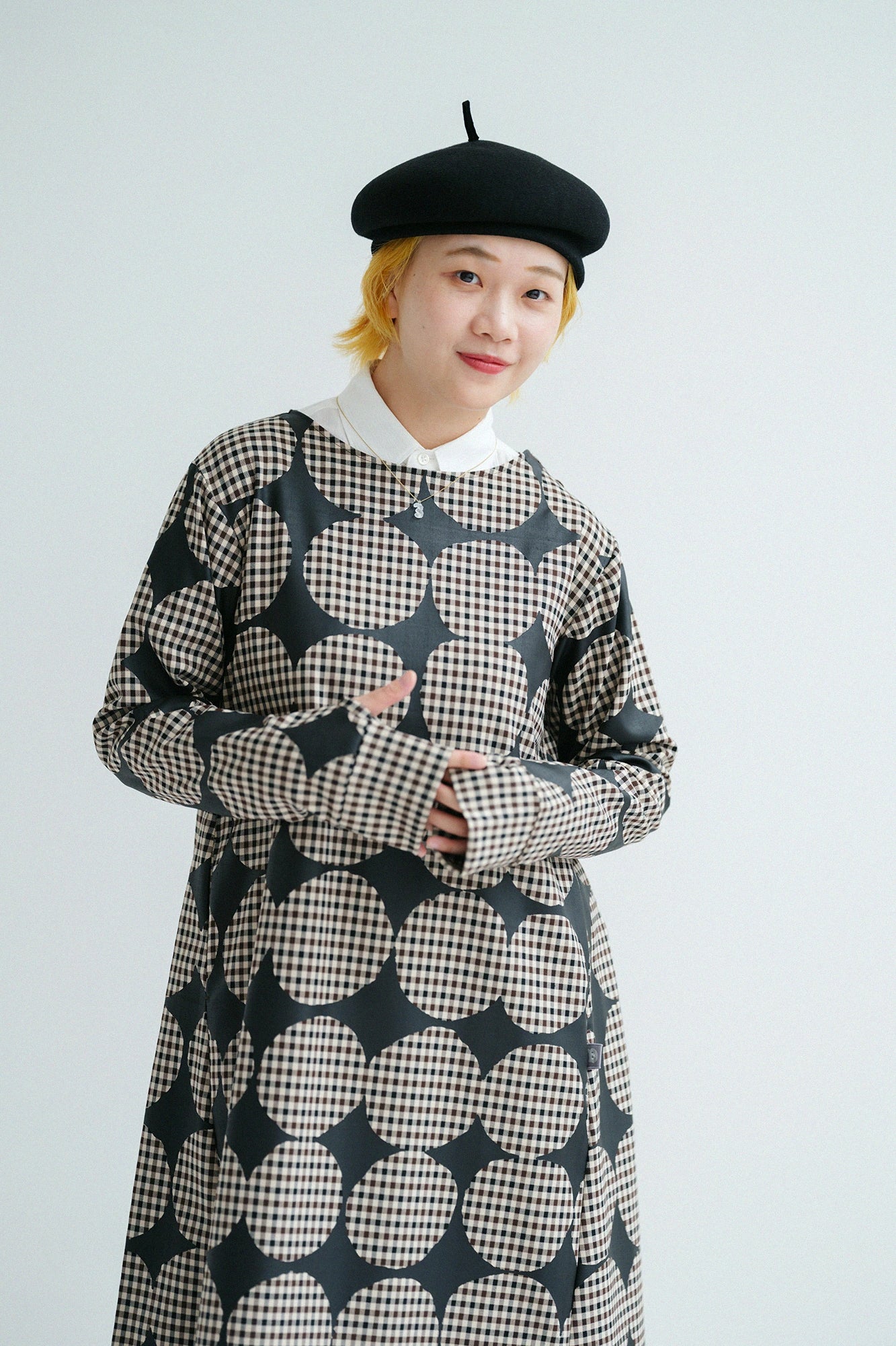 '身長：'162cm,'着用サイズ：'女M
