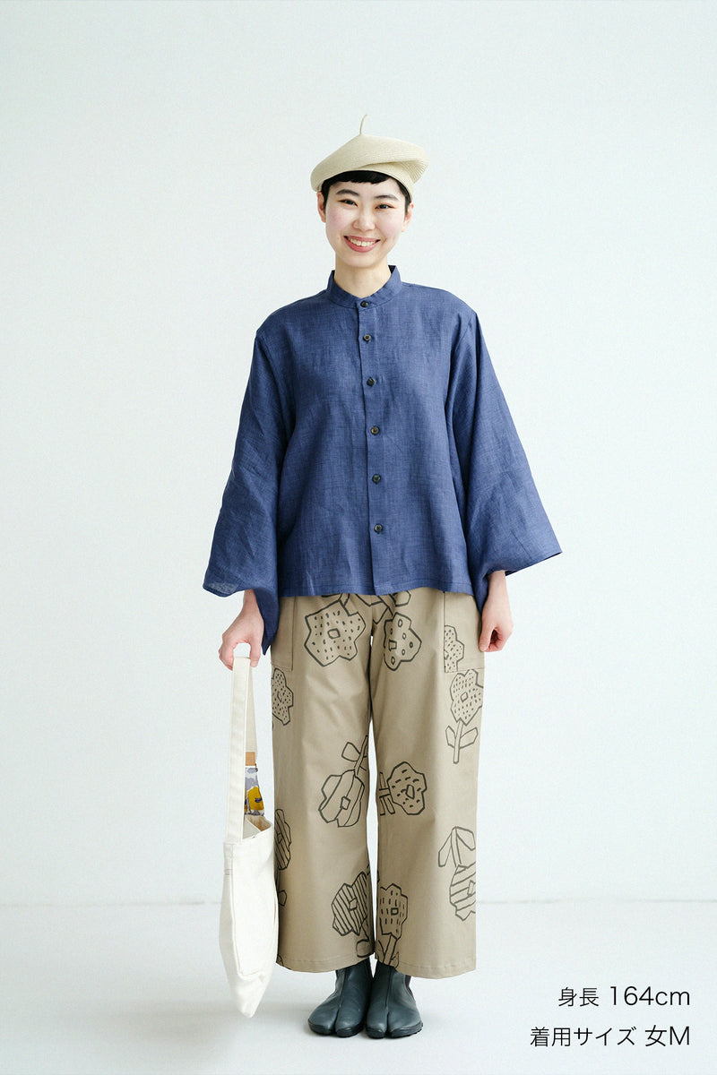 Square Pockets Monpe Pants