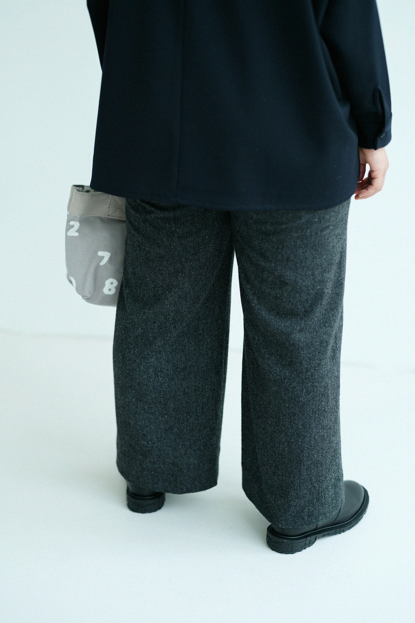 【預購】CORDURA® 耐磨羊毛 闊腿褲／深灰（※預計於12月9日左右發貨）