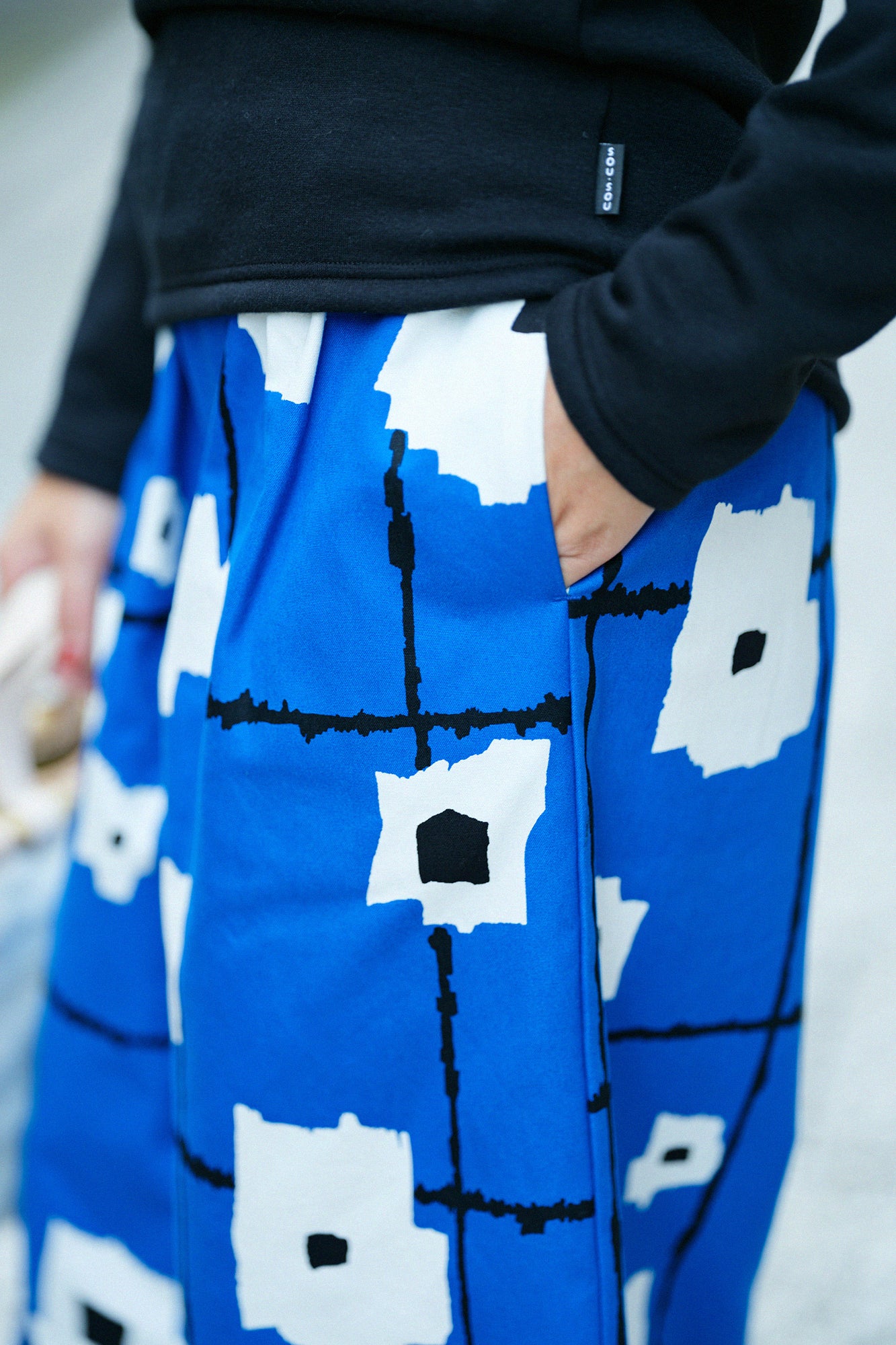 No.12 Canvas Wide-legged Pants ／ Celestial Flower