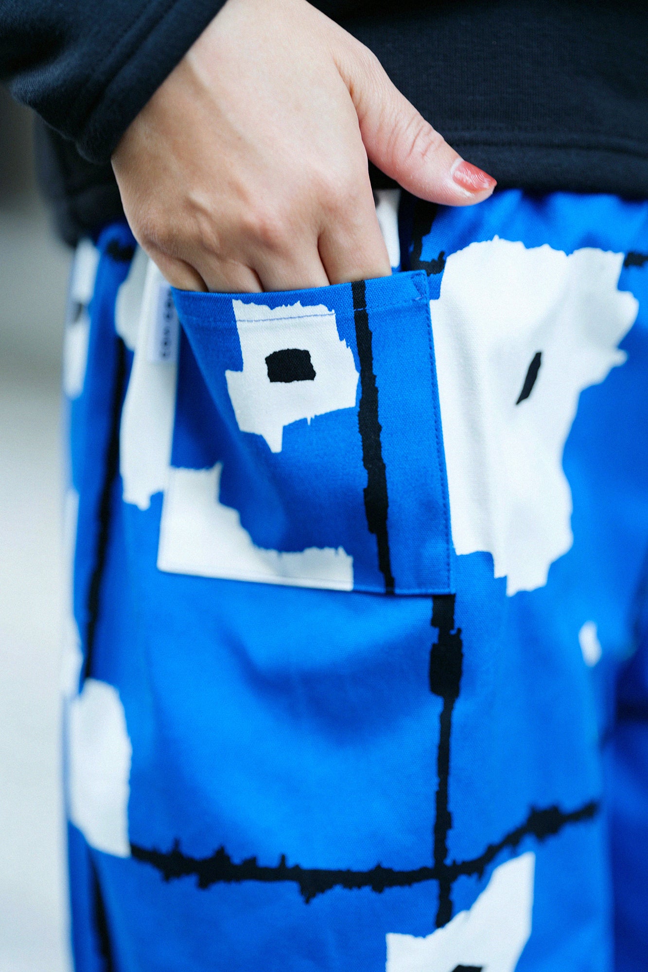 No.12 Canvas Wide-legged Pants ／ Celestial Flower