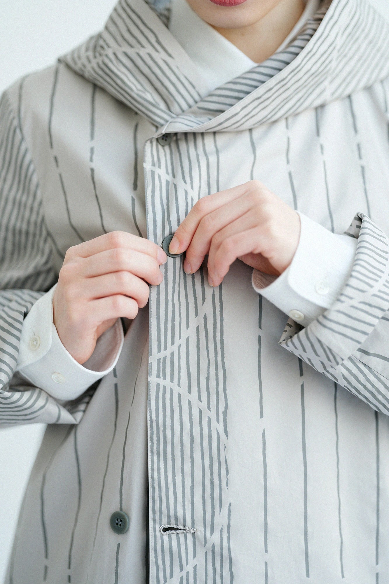 【3月17日頃発送予定】高密度ツイル フードコート／水屋（みずや） サンドベージュ