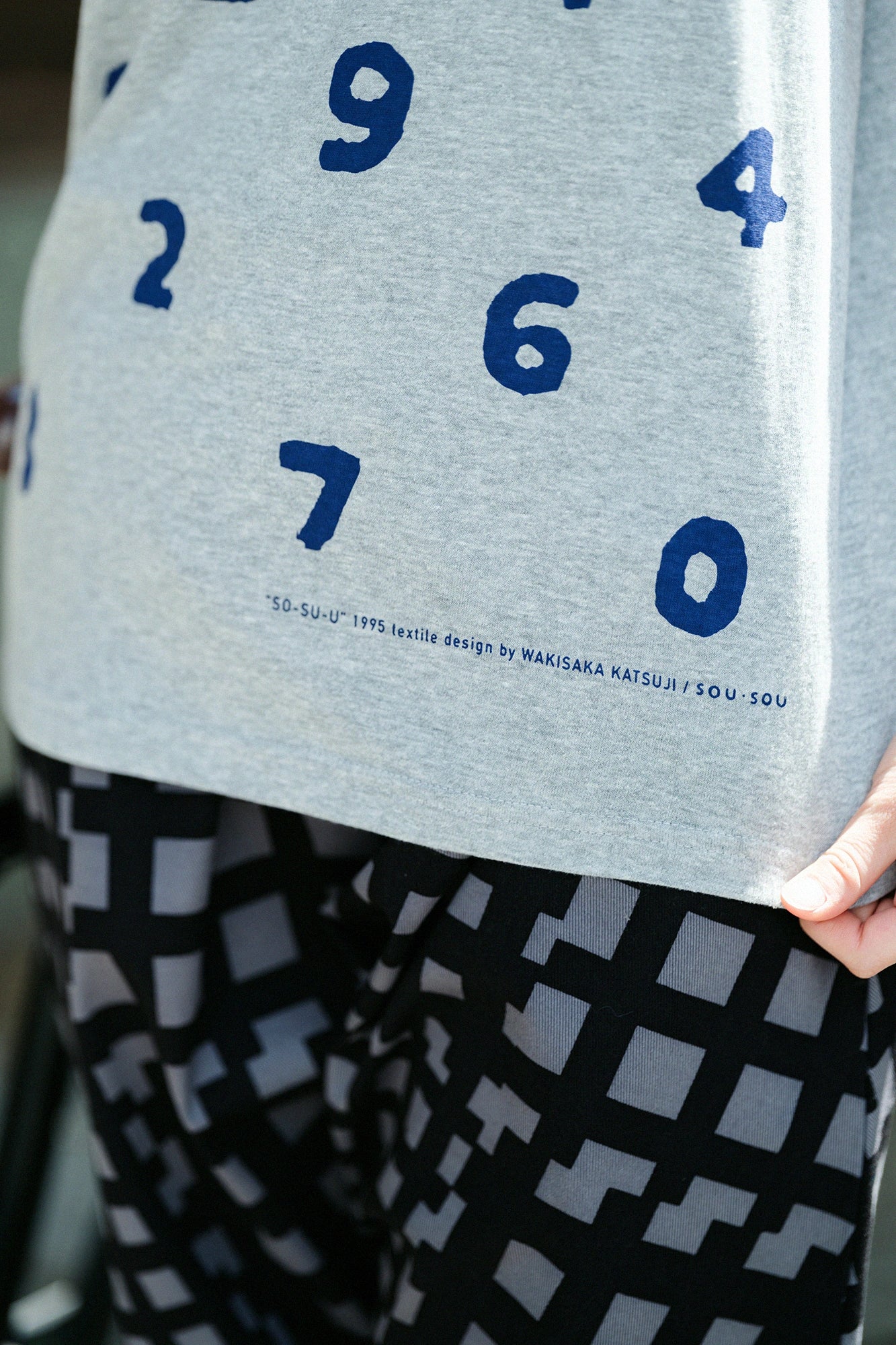 [Expédition prévue vers le 28 avril] T-shirt à manches courtes SO-SU-U [5.0]/Gris chiné