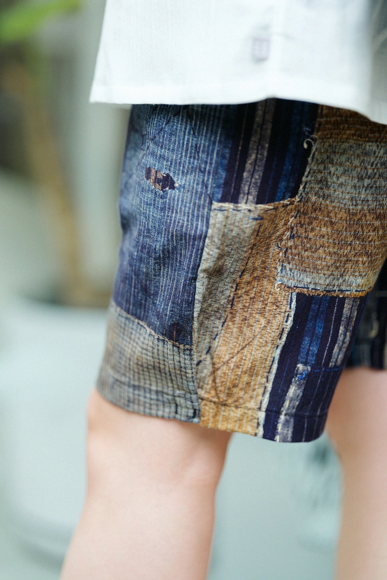 [Versand voraussichtlich um den 7. Juli] Takashima Chijimi 20/20 Easy Shorts/BORO II IJ