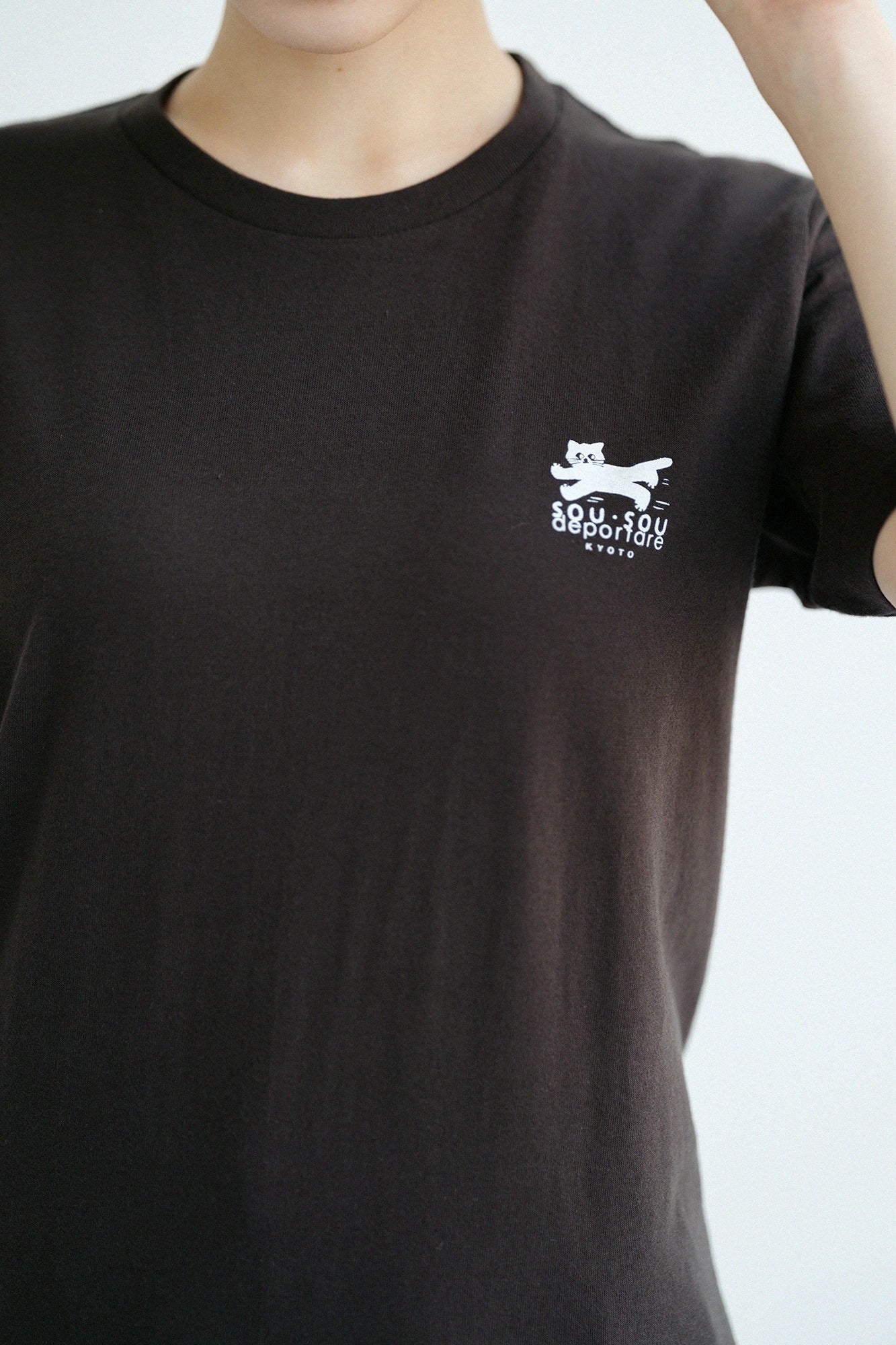 [Expédition prévue vers le 28 avril] T-shirt à manches courtes Cat [5.0]/Noir fumé